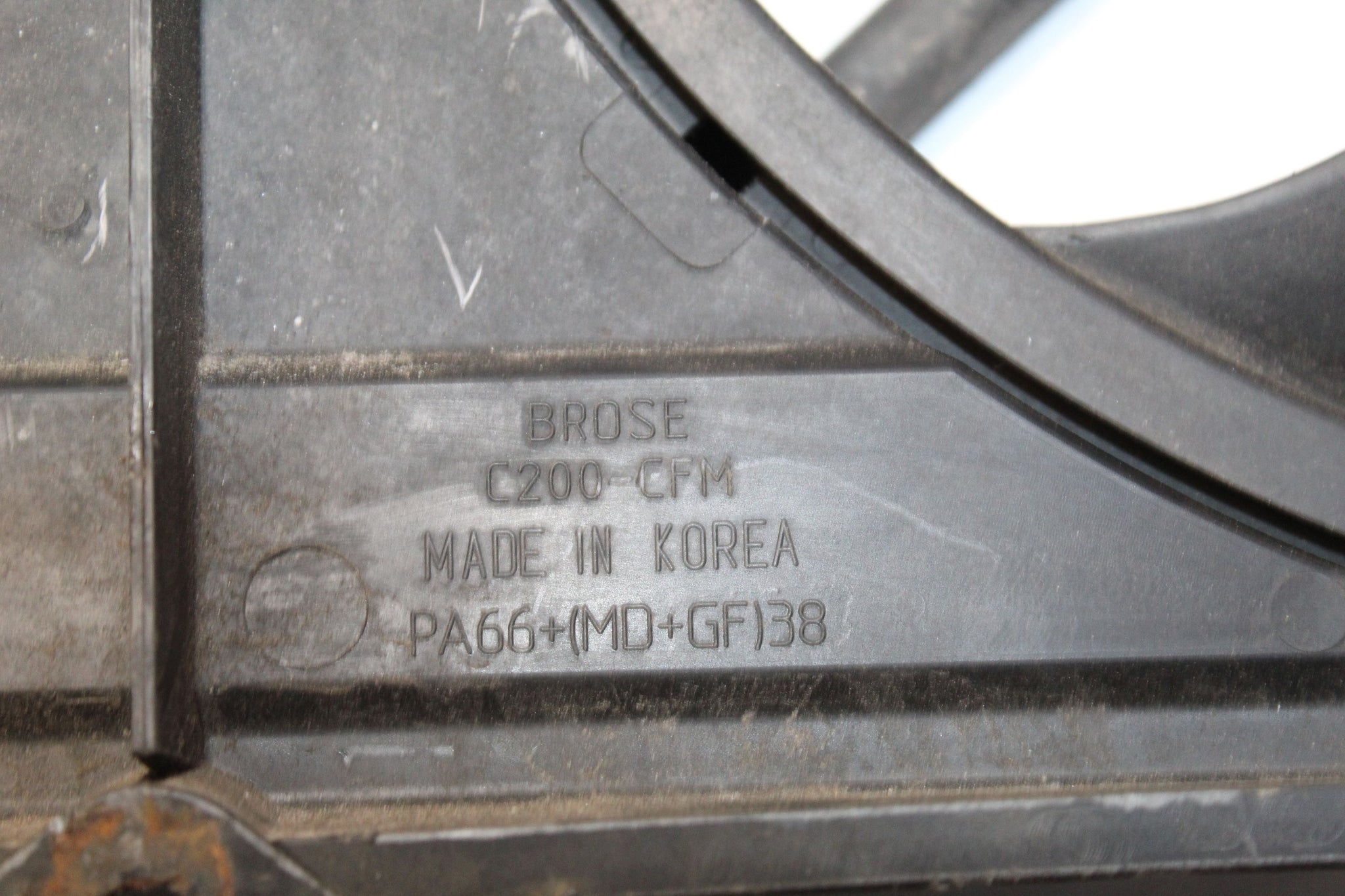 2016 SSANGYONG KORANDO 2.2 RADIATOR COOLING FAN