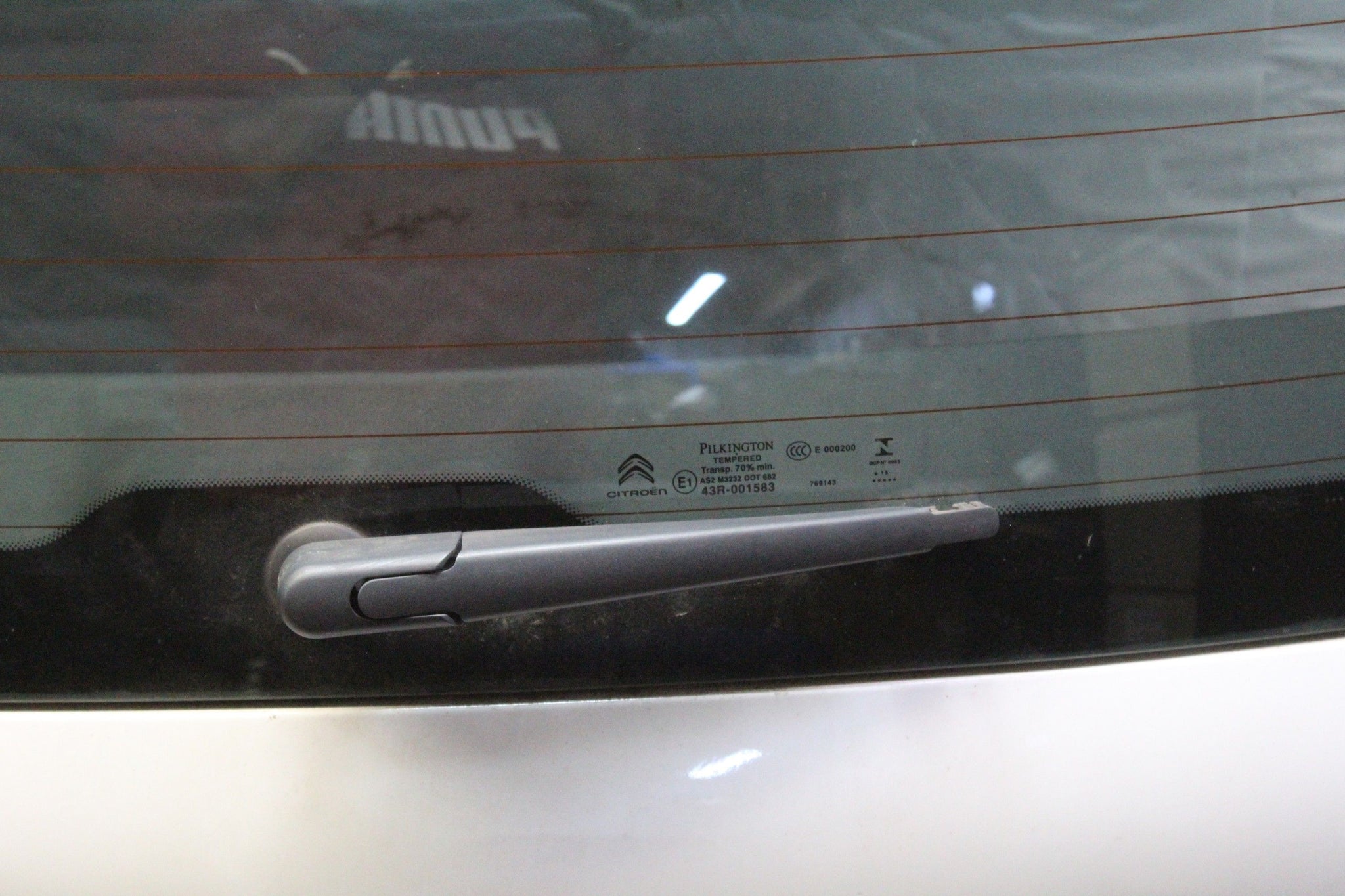 2015 CITROEN C4 GRAND PICASSO Complete Tailgate WHITE