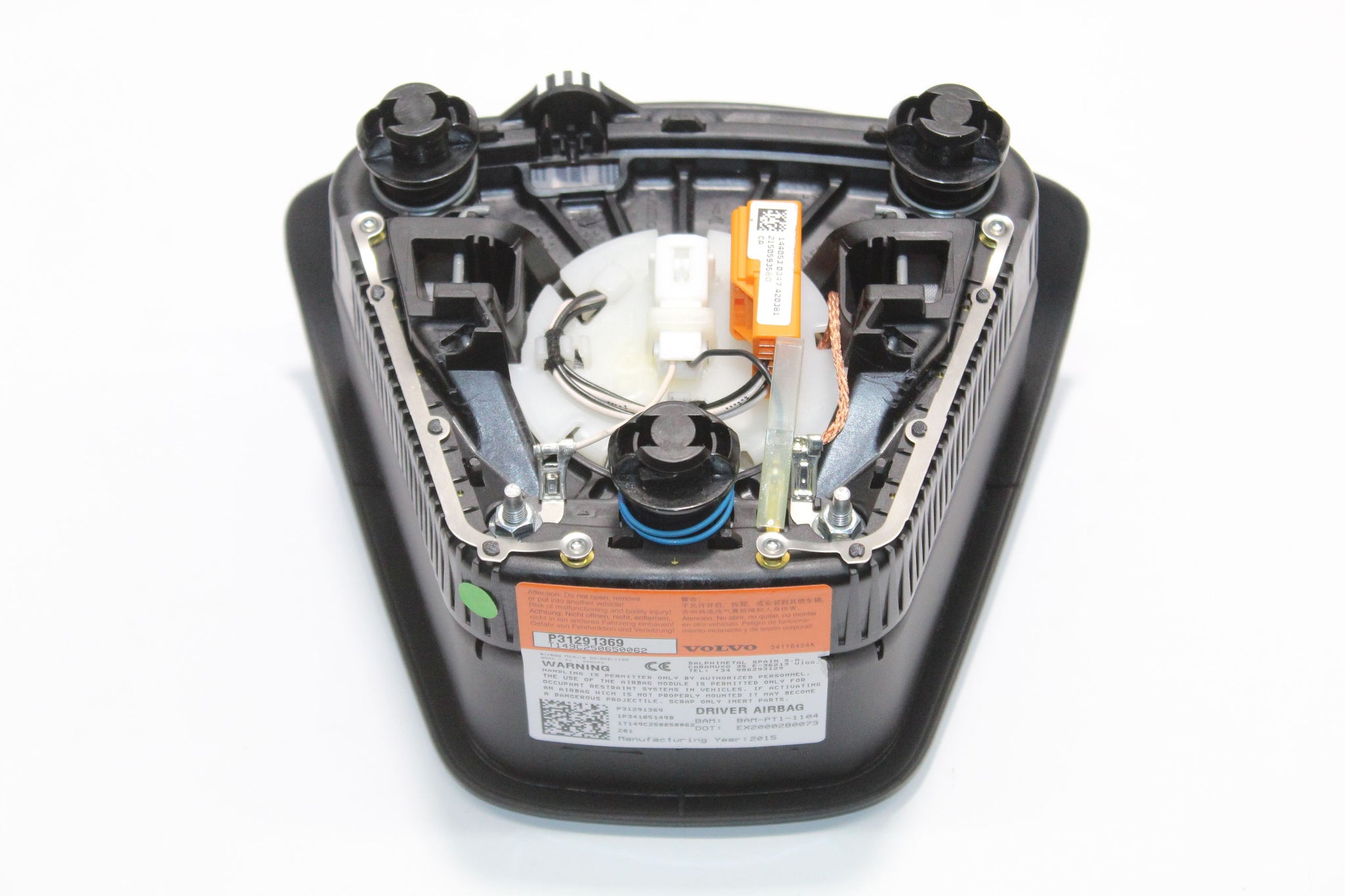2015 VOLVO V40 Steering Wheel Airbag P31291369