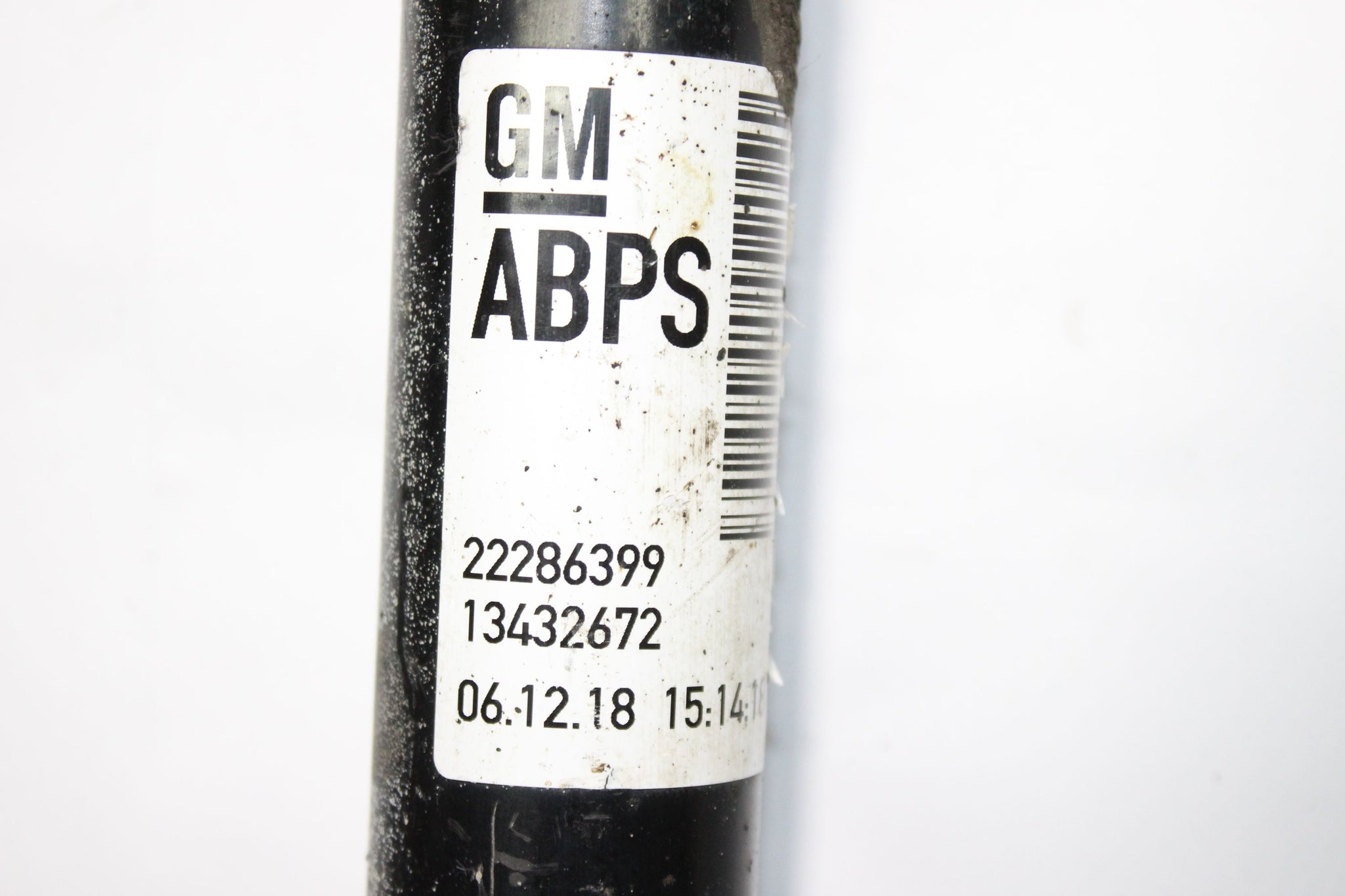 2019 VAUXHALL CORSA E 1.4 Rear Shock Absorber Pair 13432672