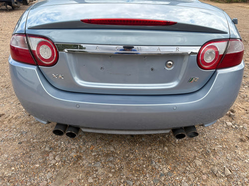 2007 JAGUAR XKR X150 COMPLETE REAR BUMPER JJZ BLUE
