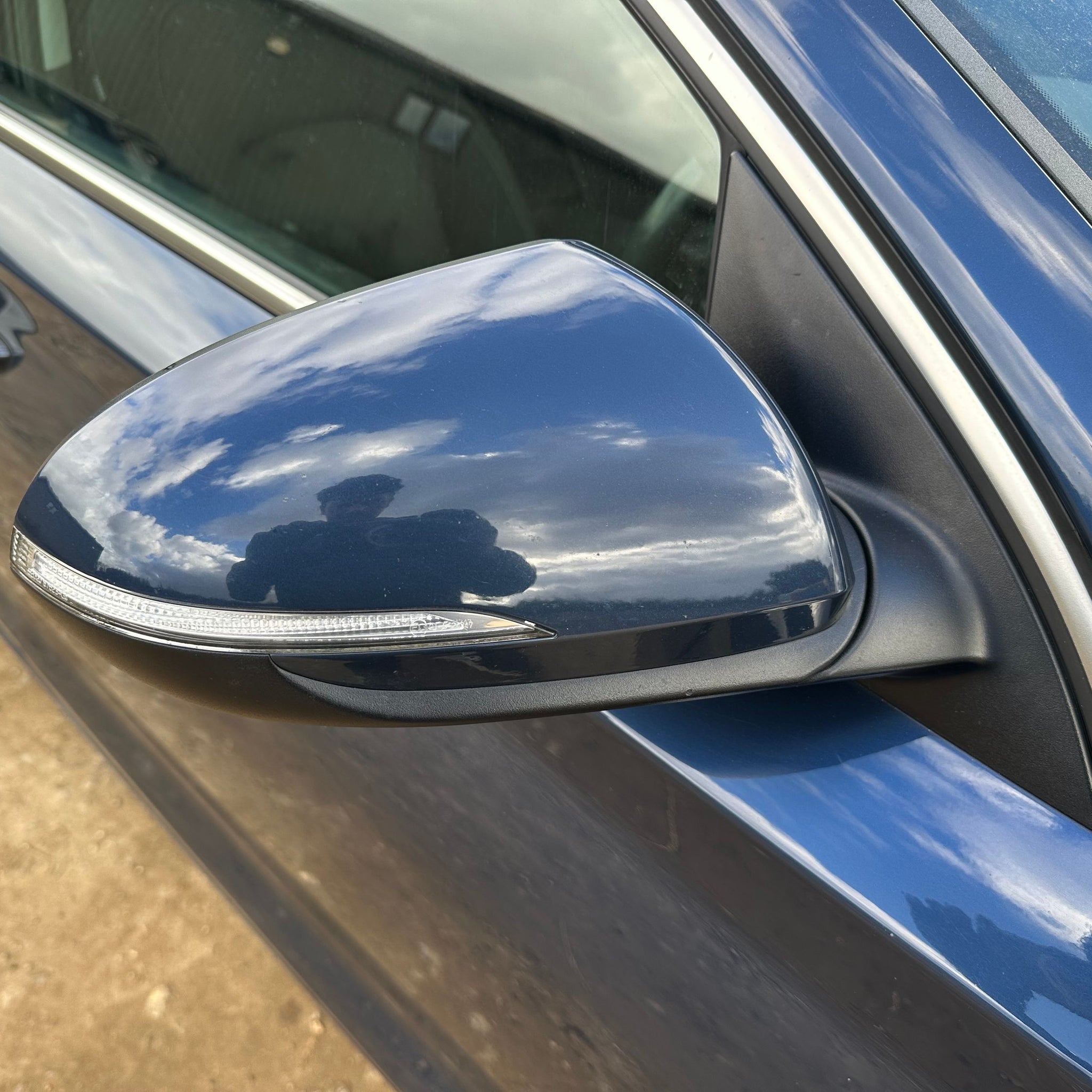 2017 HYUNDAI I30 RIGHT SIDE WING MIRROR (POWER FOLD)