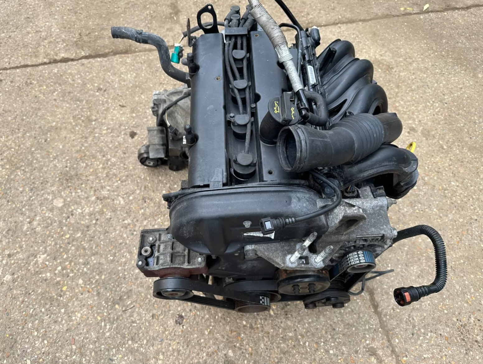 2008 FORD FIESTA 1.4 COMPLETE ENGINE WITH GEARBOX FXJA