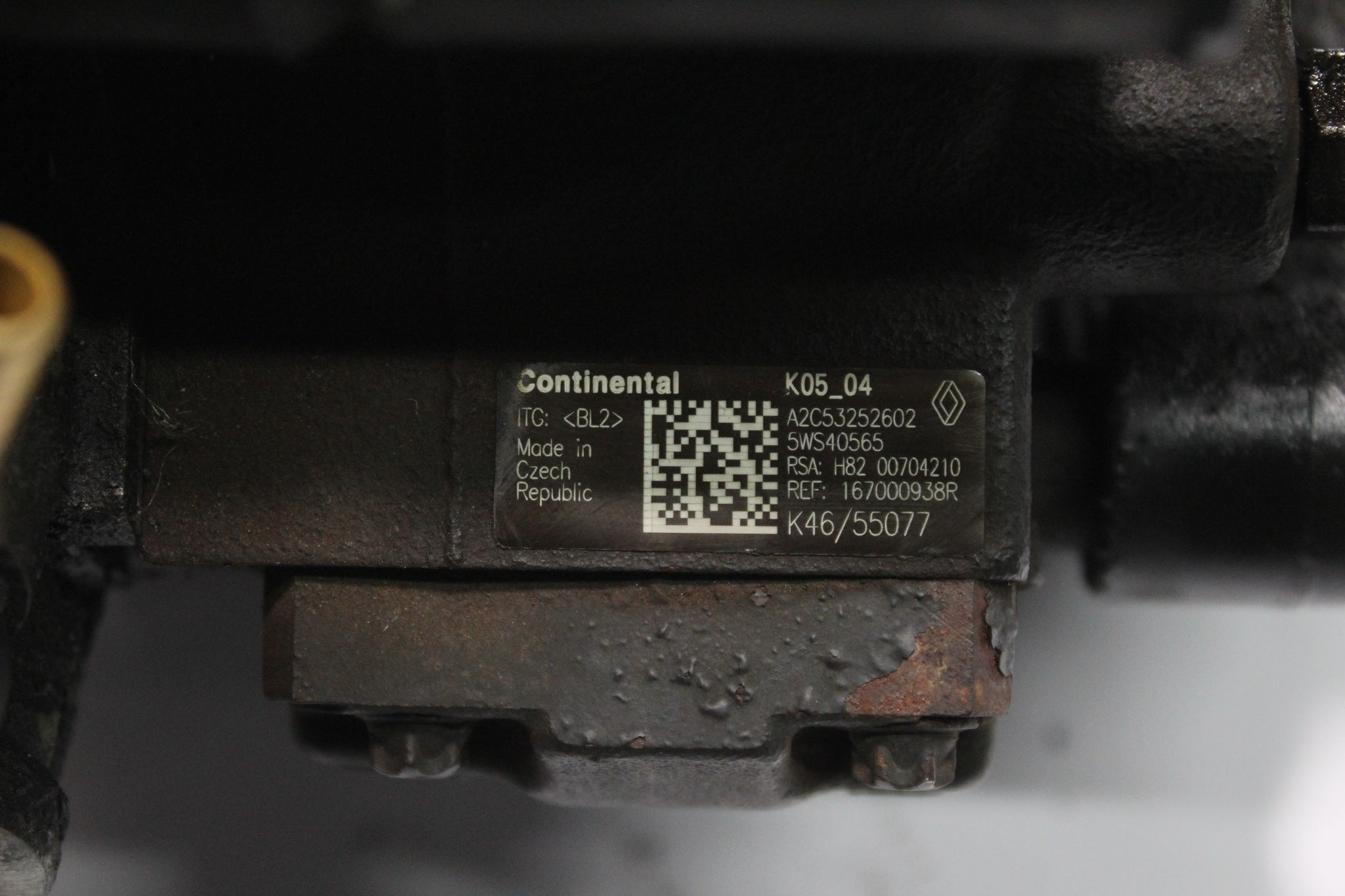 2012 NISSAN QASHQAI +2 1.5 Diesel Fuel Pump 167000938R