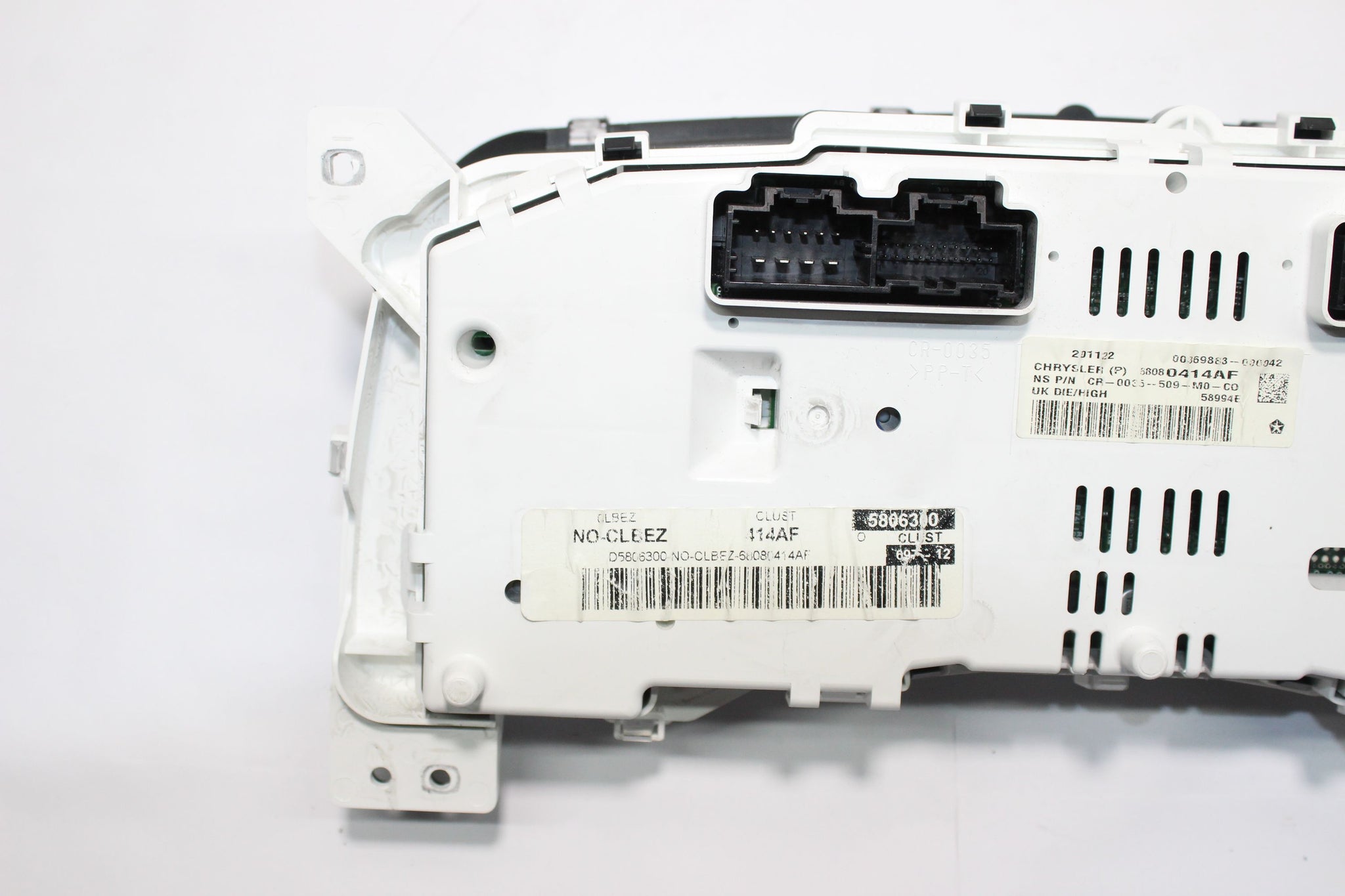 2013 JEEP COMPASS 2.2 Speedo Instrument Cluster 68080414AF