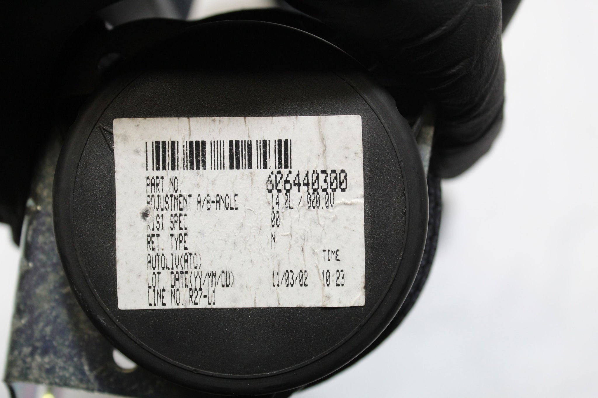 2012 MITSUBISHI OUTLANDER 3rd row Left side Rear Seat Belt 606440300