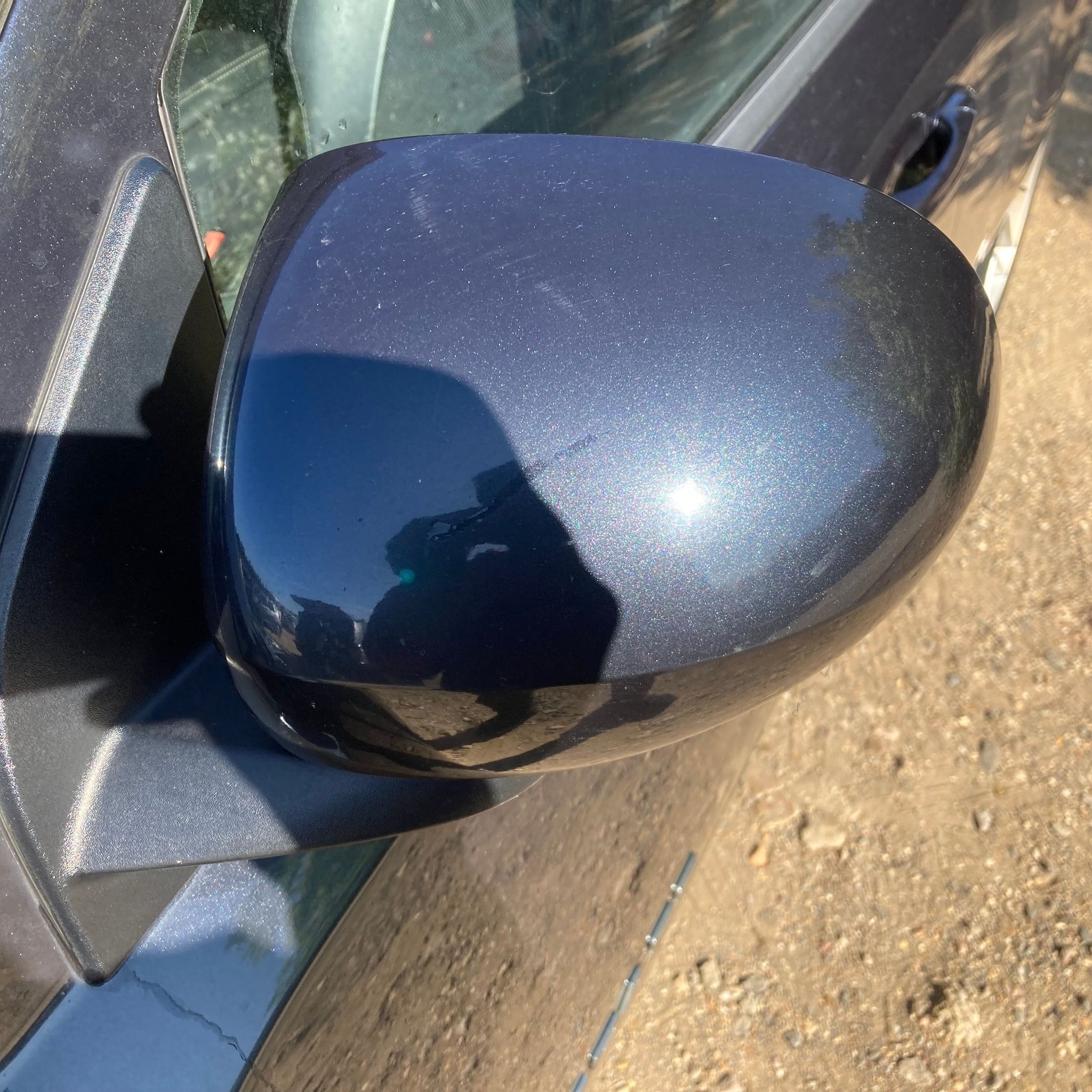 2014 JEEP COMPASS LEFT SIDE WING MIRROR (POWER FOLD)