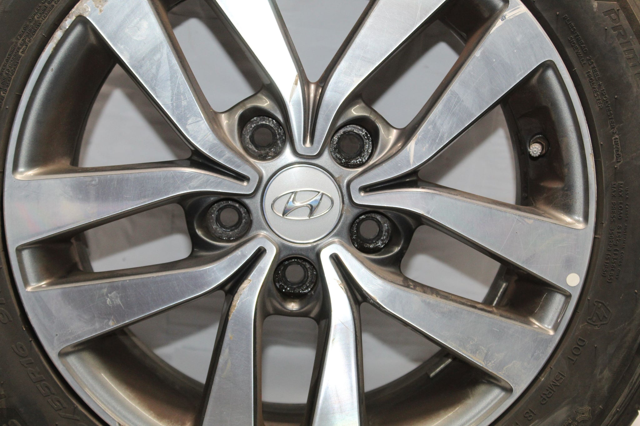 2017 HYUNDAI I30 MK3 Alloy Wheel with Tyre 205 / 55 R16 6.6MM