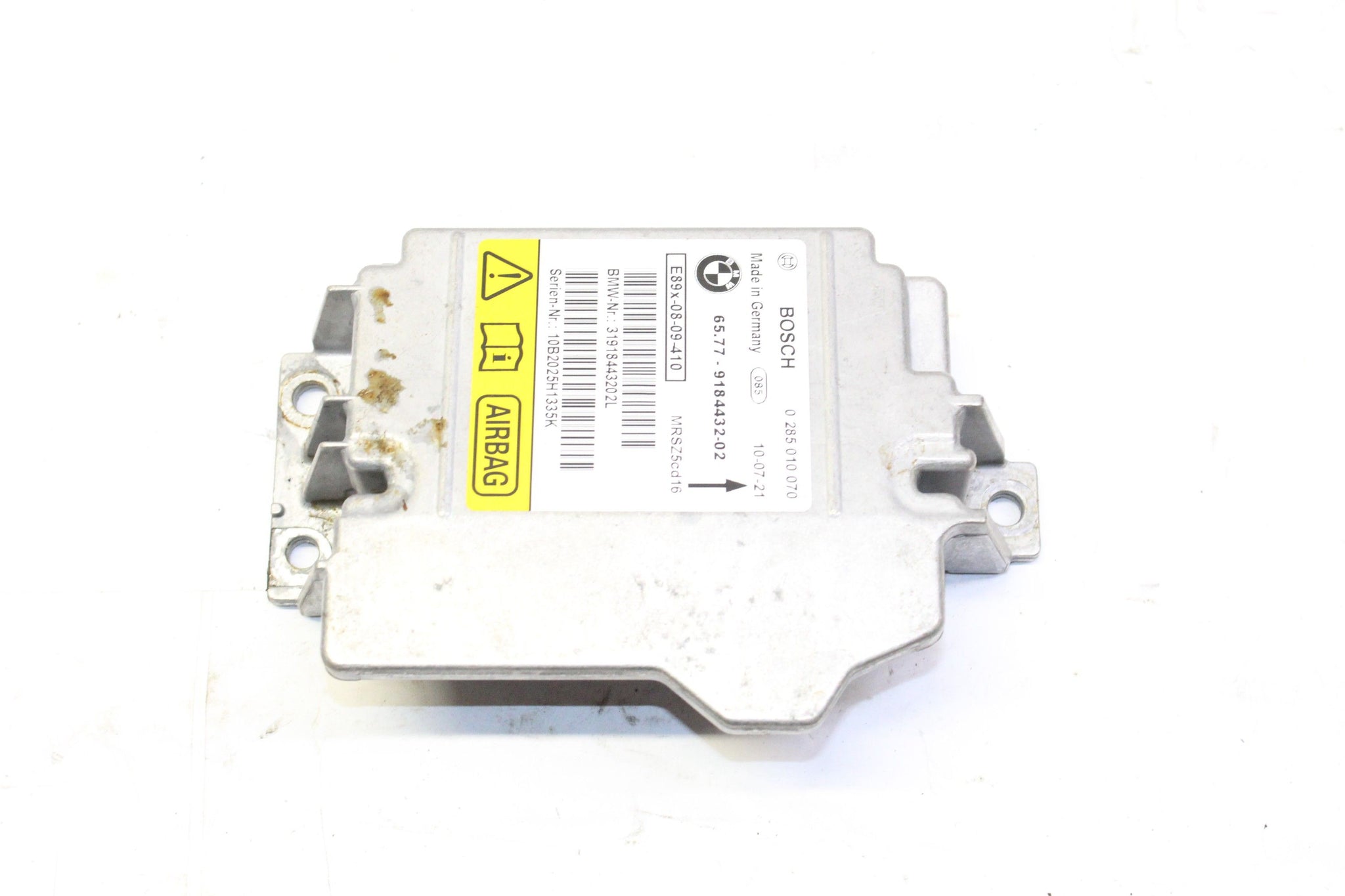 2010 BMW 1 Series E81 Airbag Control Module 9184432