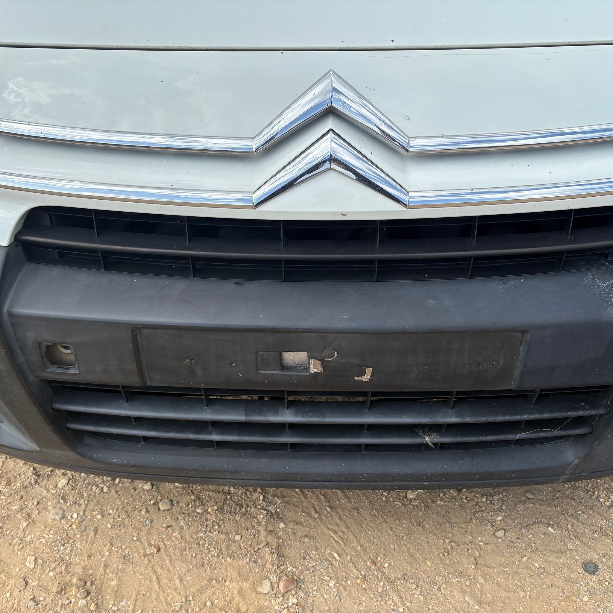 2011 CITROEN DISPATCH COMPLETE FRONT BUMPER EWP WHITE