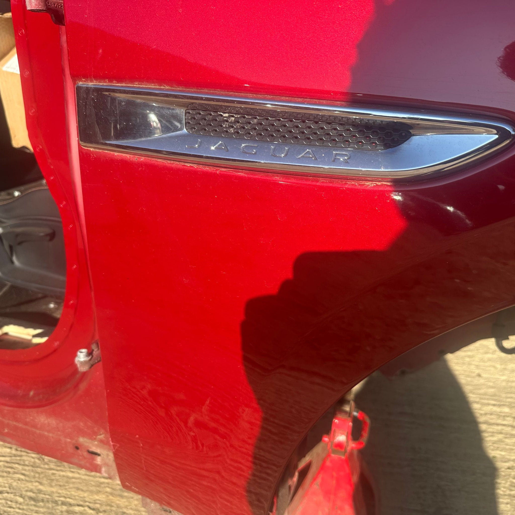 2017 JAGUAR F PACE DRIVER SIDE WING