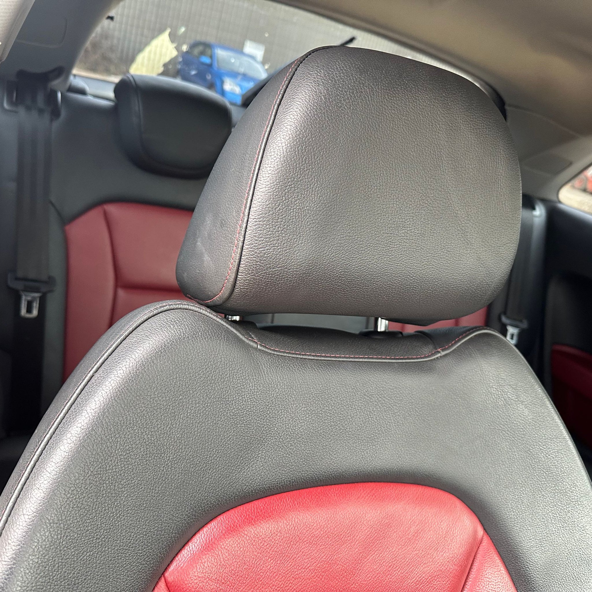 2011 AUDI A1 RED INTERIOR SEATS DOOR CARD PANELS