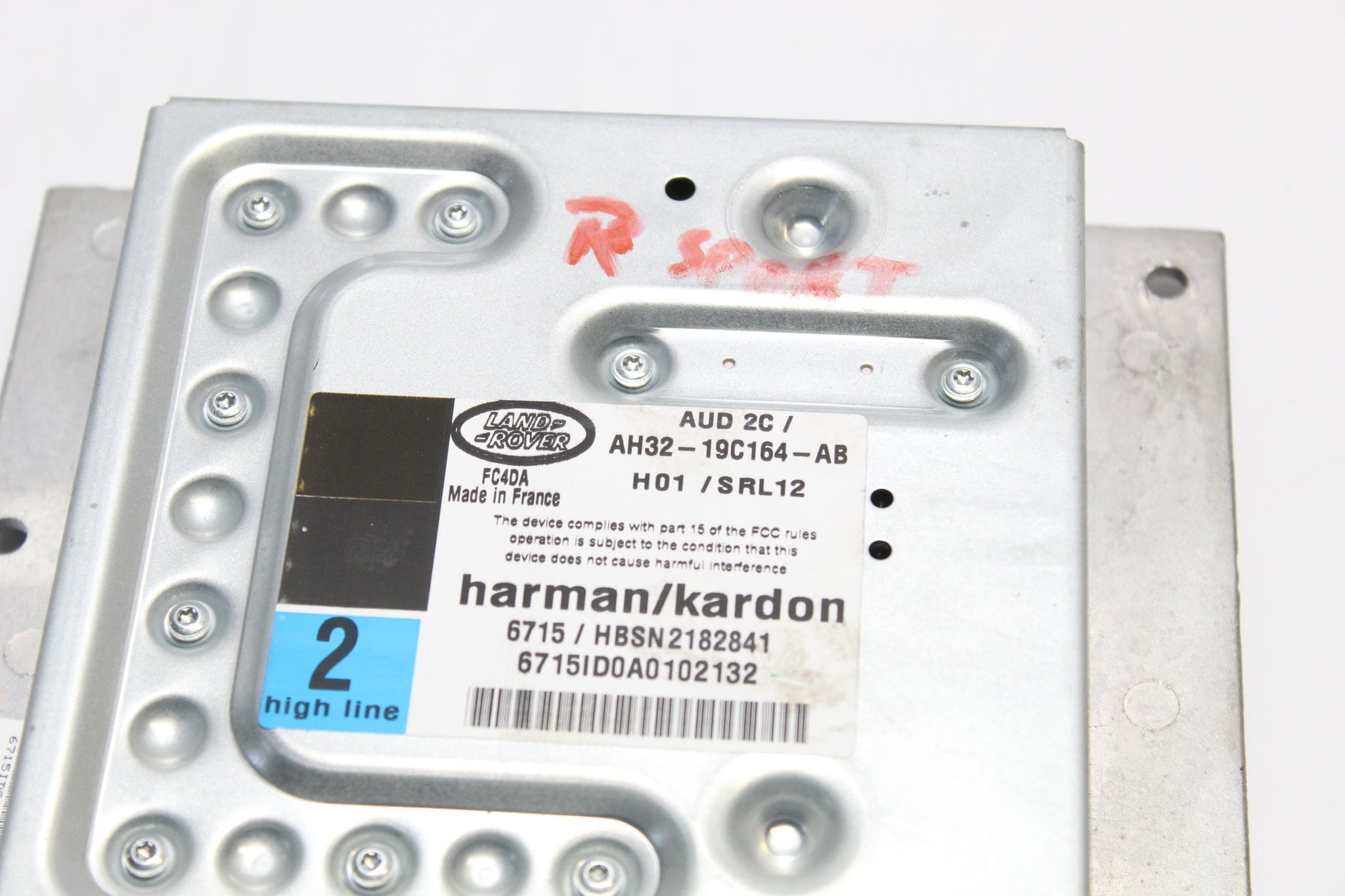 2010 RANGE ROVER SPORT L320 AMPLIFIER AH32-19C164-AB