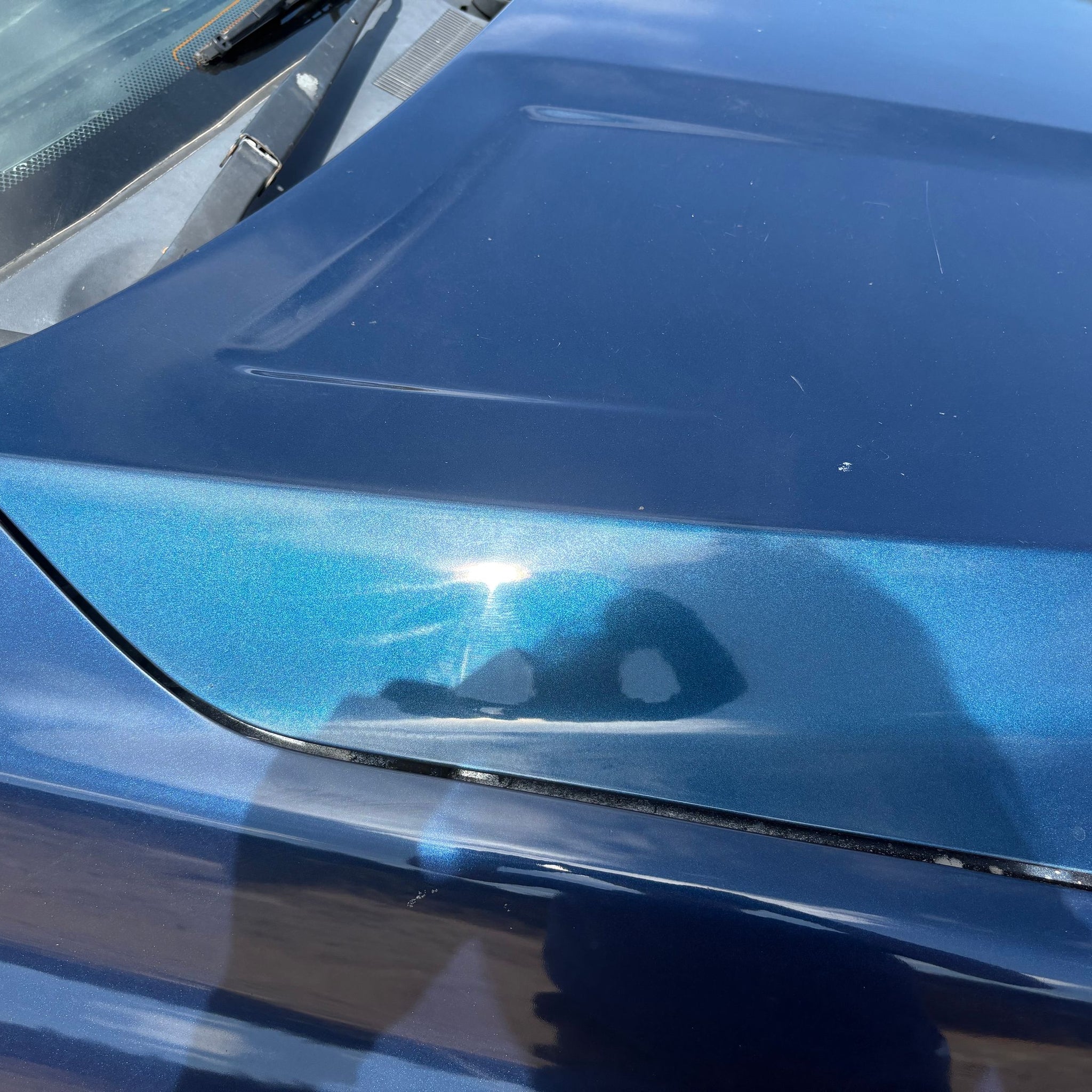 2013 SSANGYONG KORANDO SPORTS BONNET BAP BLUE