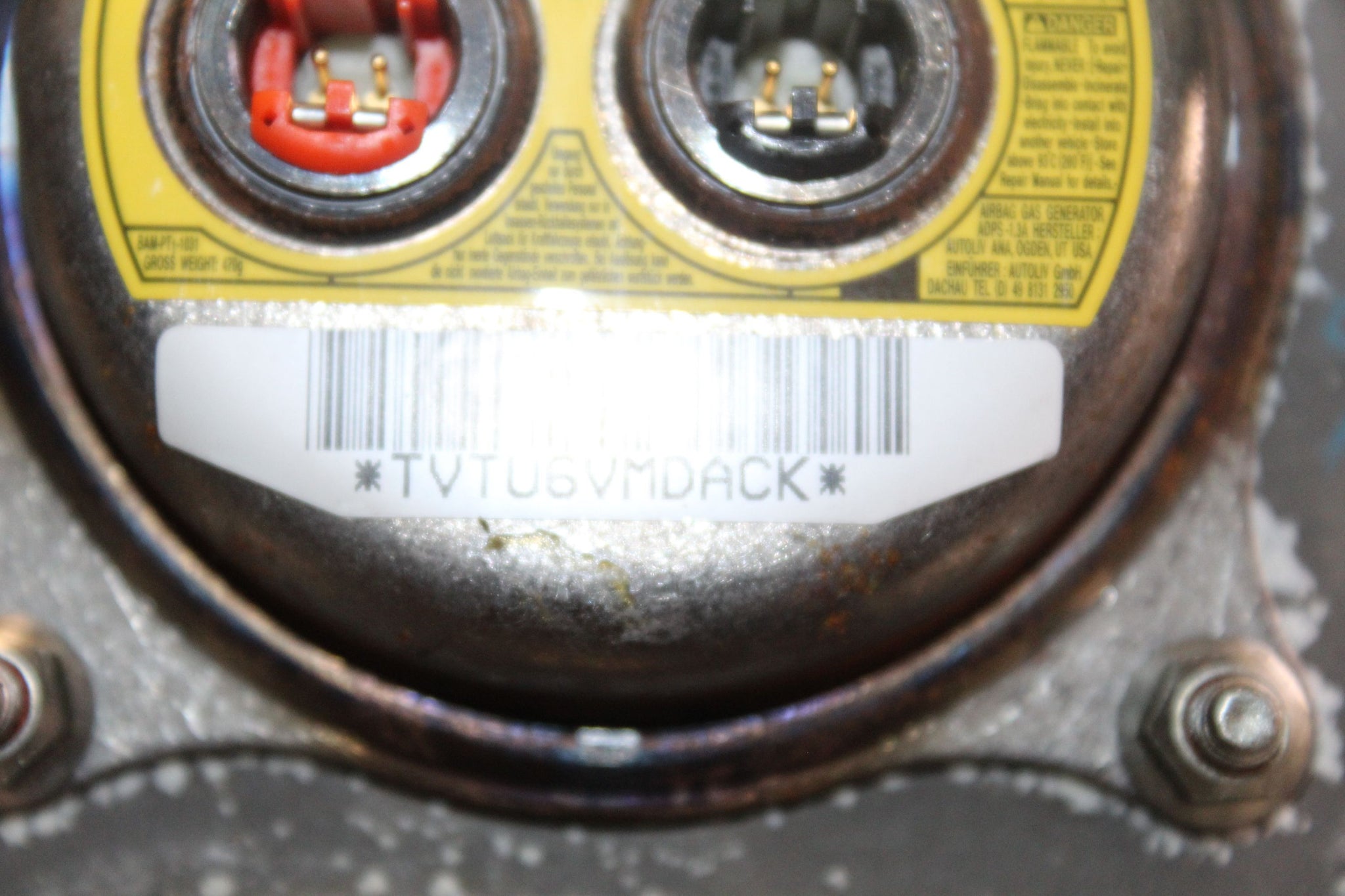 2007 LEXUS GS300 Steering Wheel Airbag
