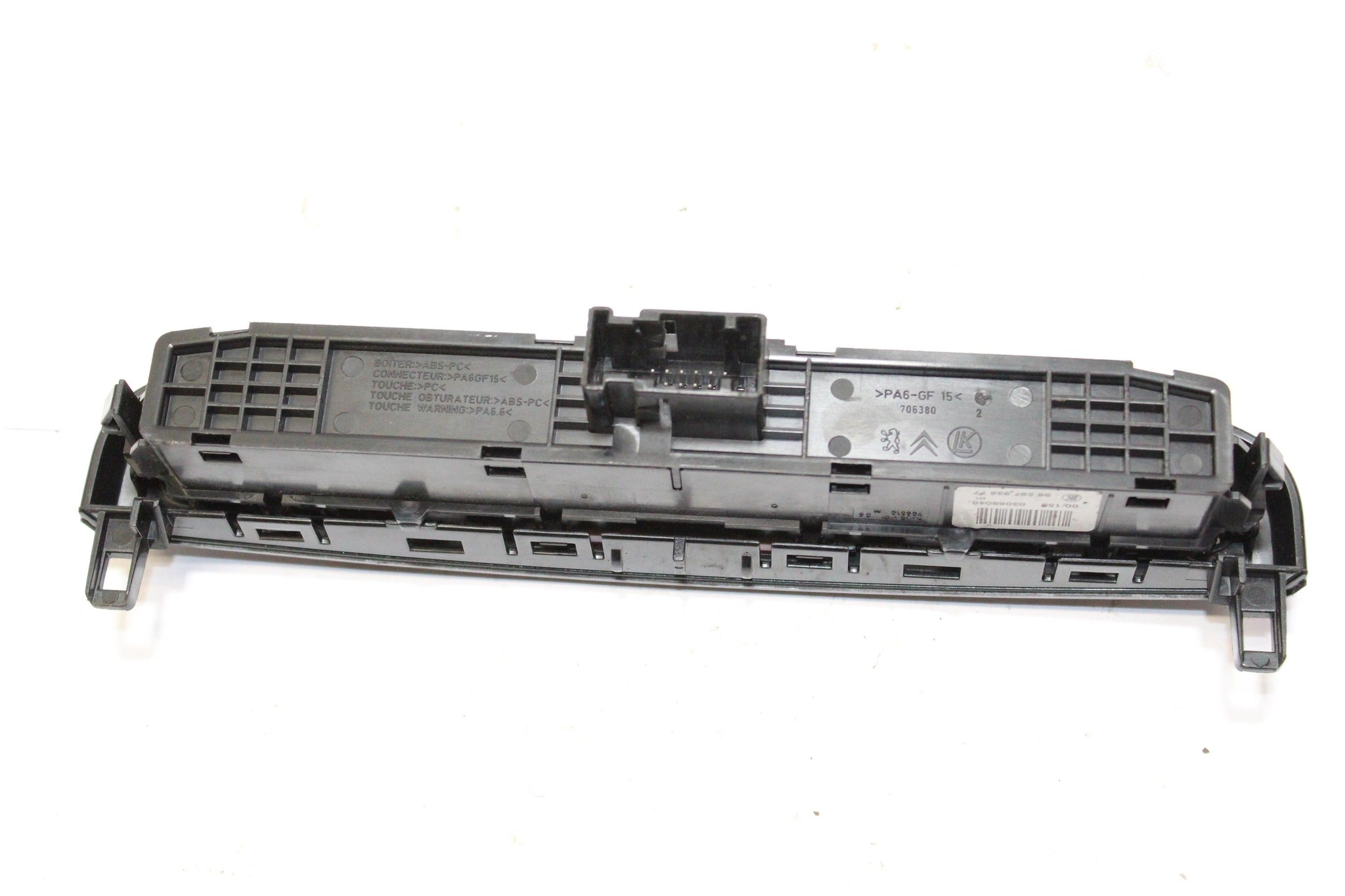 2010 PEUGEOT 308 Hazard Central Locking ESP Switch Panel 9659793677