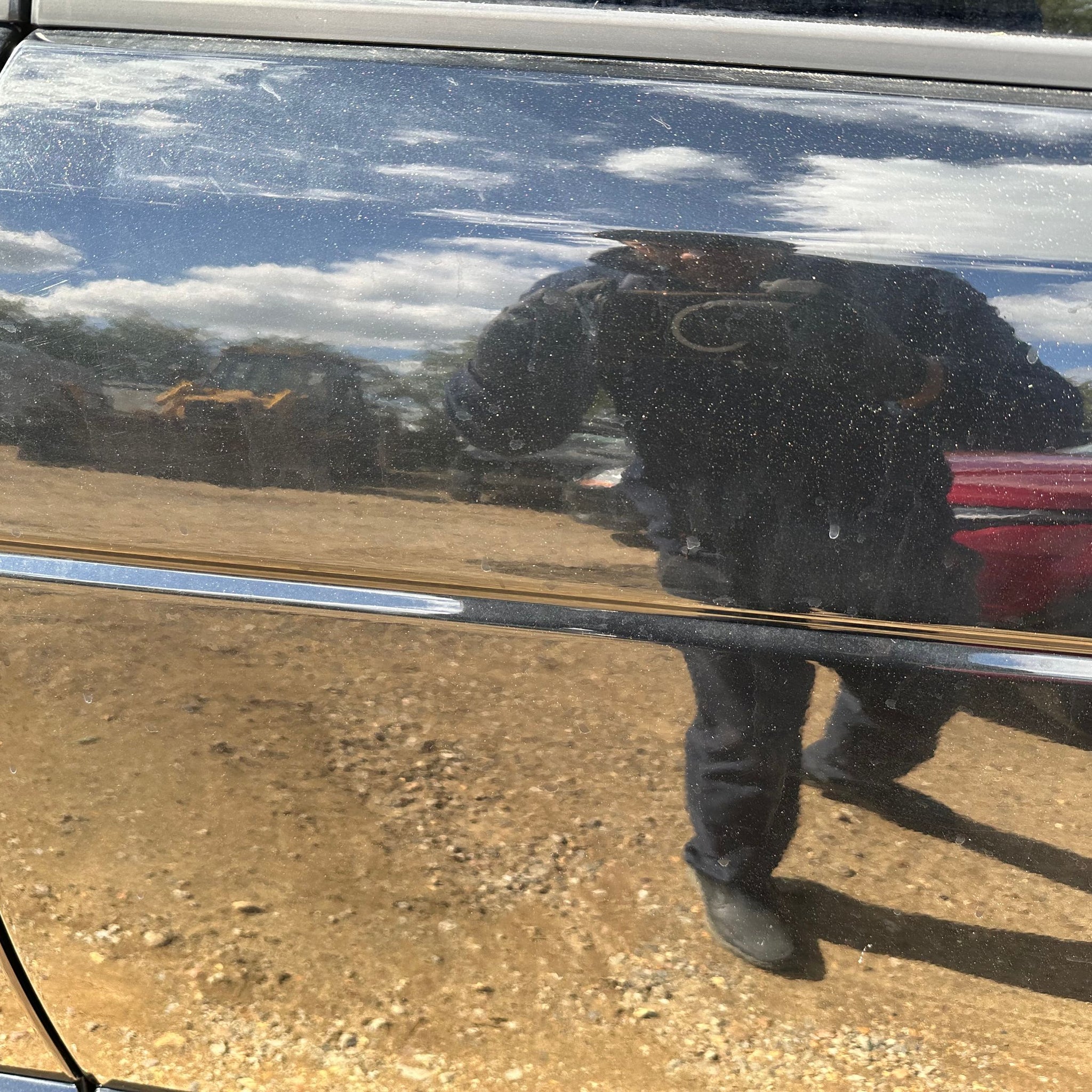 2011 RANGE ROVER VOGUE L322 PASSENGER SIDE REAR COMPLETE DOOR SANTORINI BLACK