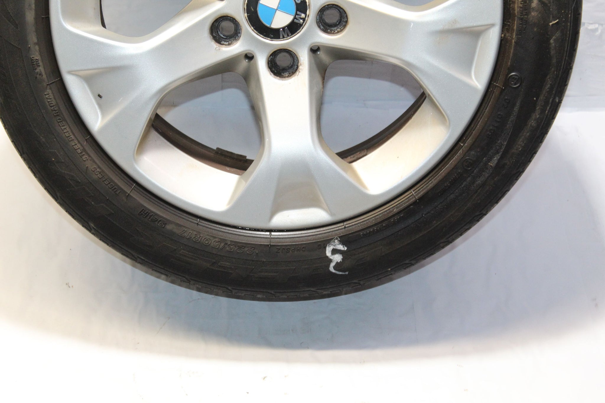2012 BMW X1 E84 ALLOY WHEEL WITH TYRE 225 / 50 R17 2MM
