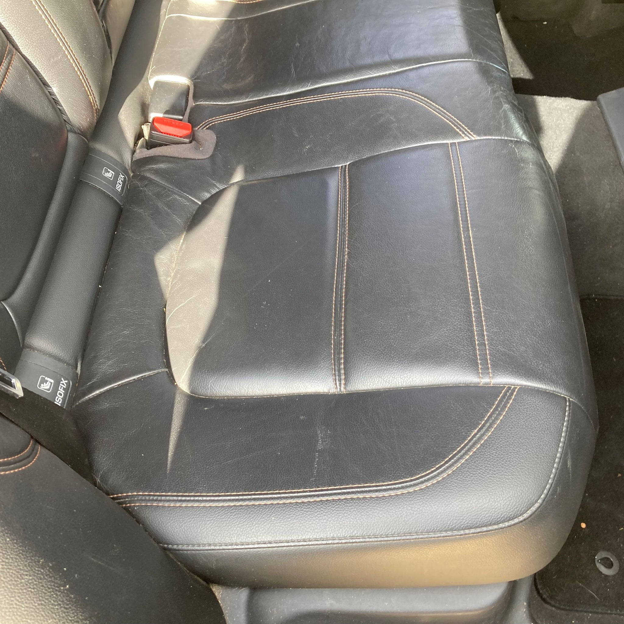 2017 JAGUAR F PACE REAR SEATS