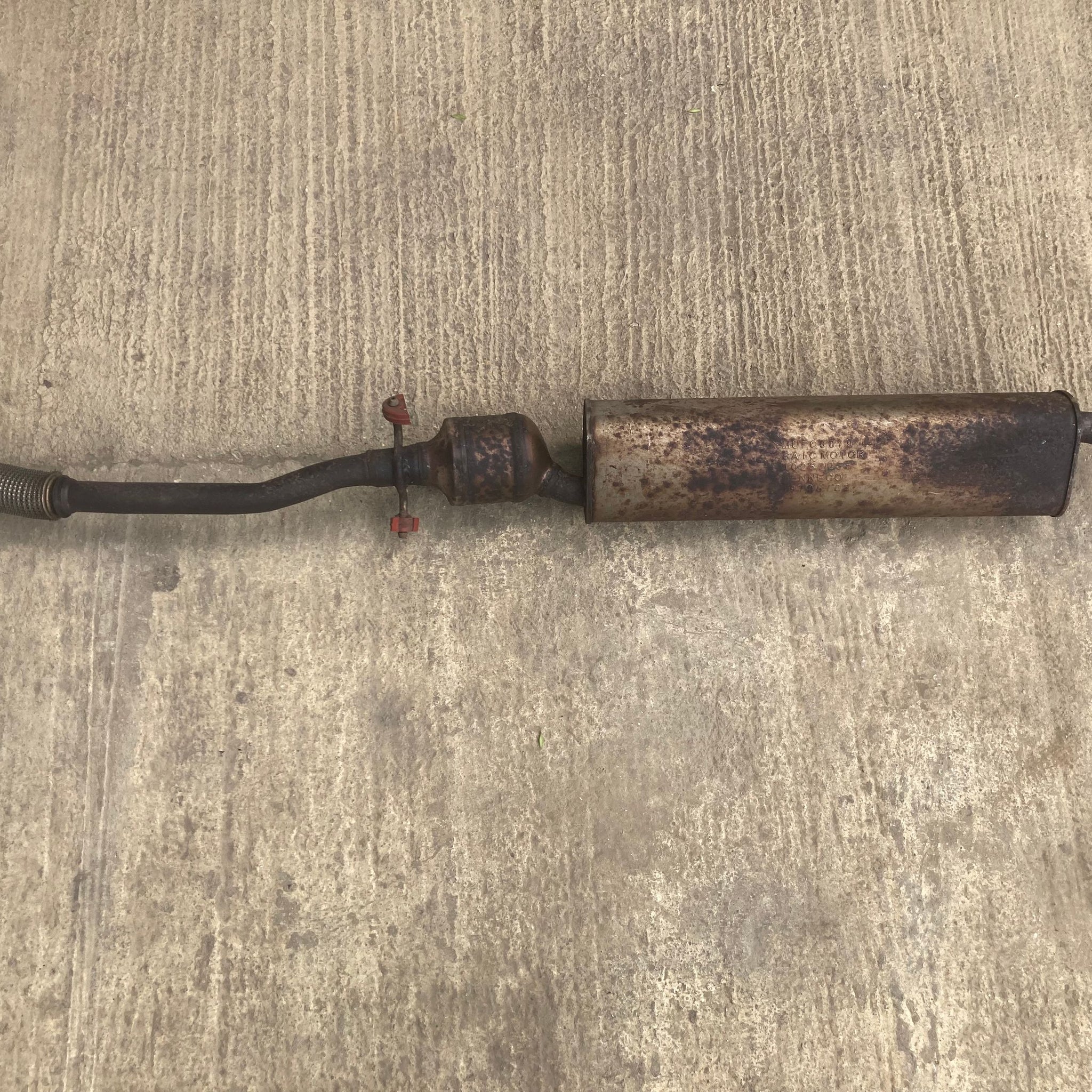 2019 MG MG3 1.5  EXHAUST SILENCER AND CATALYTIC CONVERTER 10257055