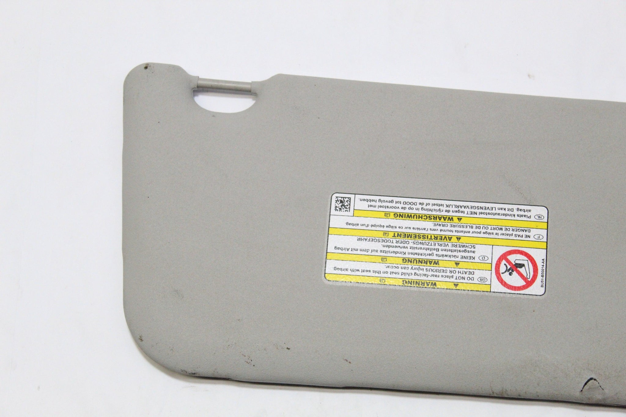 2013 FORD FIESTA Left side Sun Visor