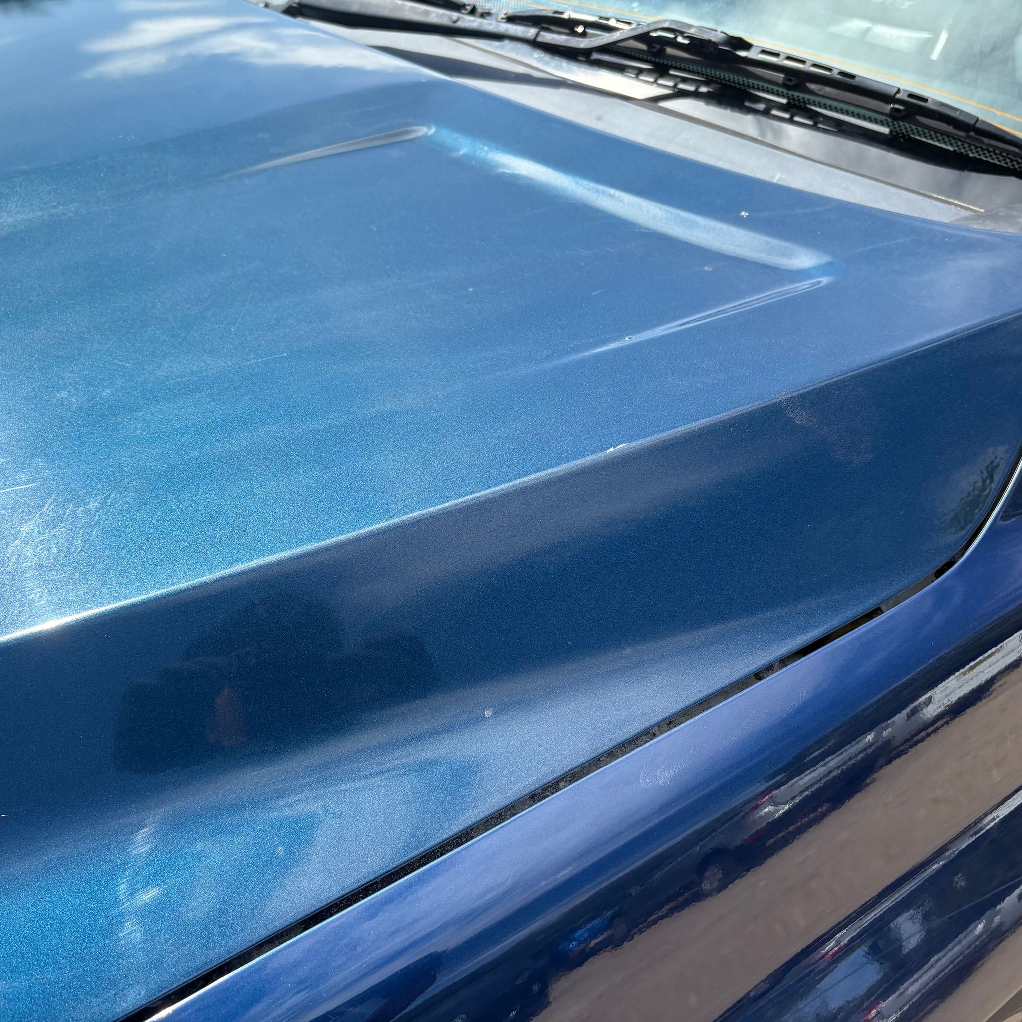 2013 SSANGYONG KORANDO SPORTS BONNET BAP BLUE