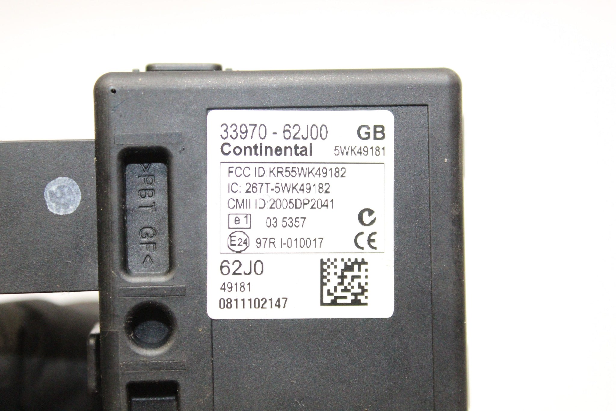 2009 VAUXHALL AGILA B Ignition Switch Key Reader 33970-62J00