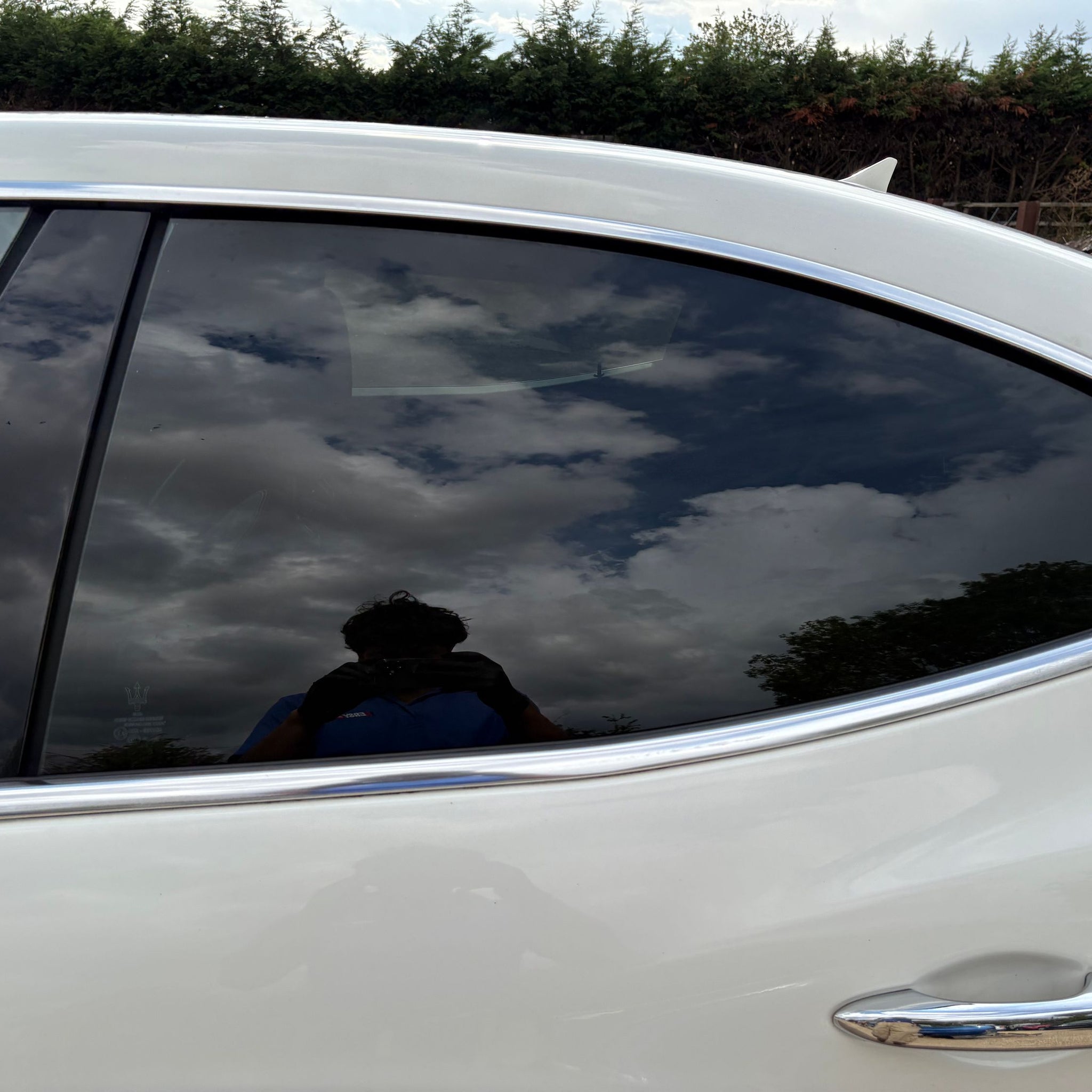 2017 MASERATI GHIBLI PASSENGER SIDE REAR DOOR (BARE)