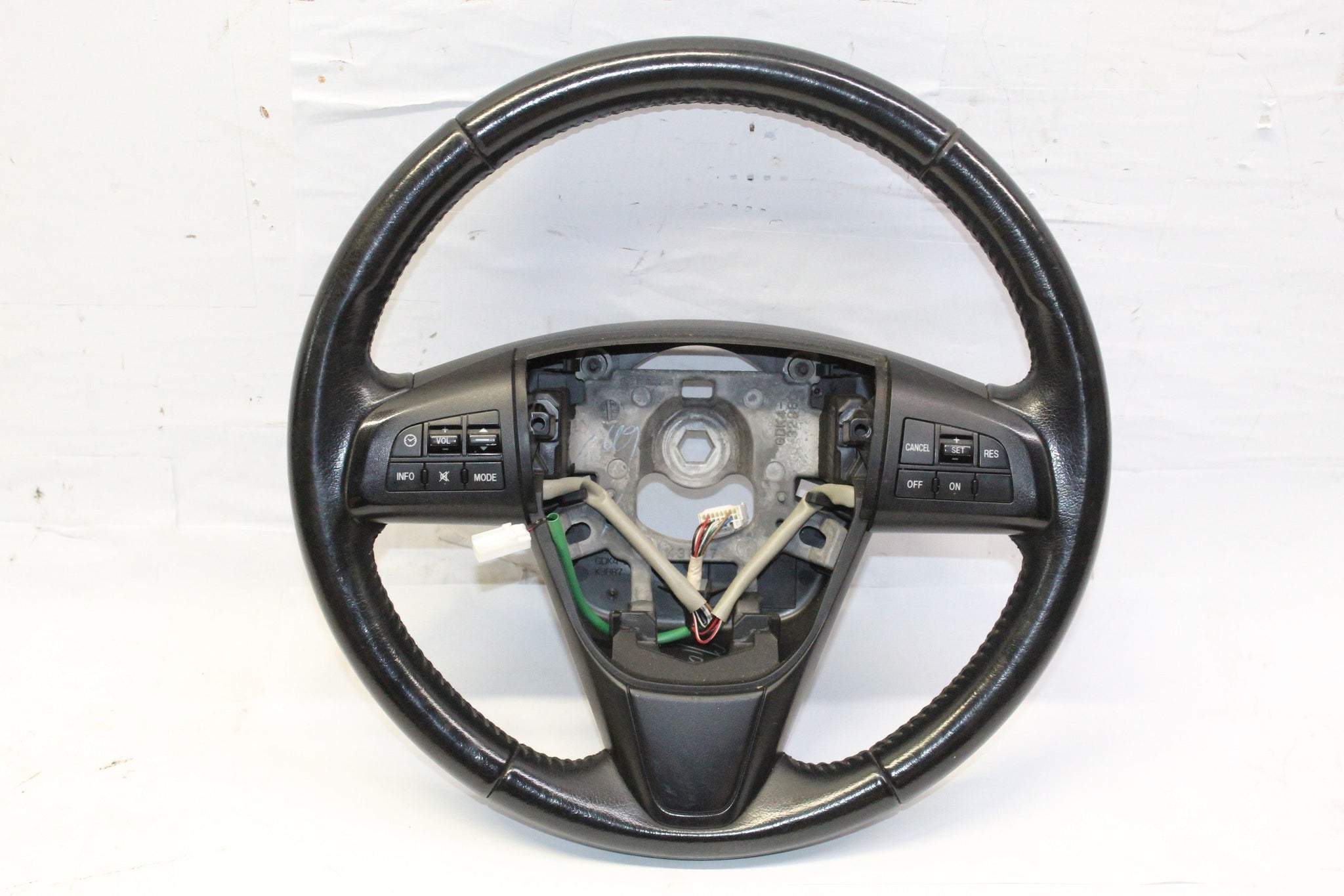 2010 MAZDA 6 Steering Wheel with Multifunction GDK432980 K3887