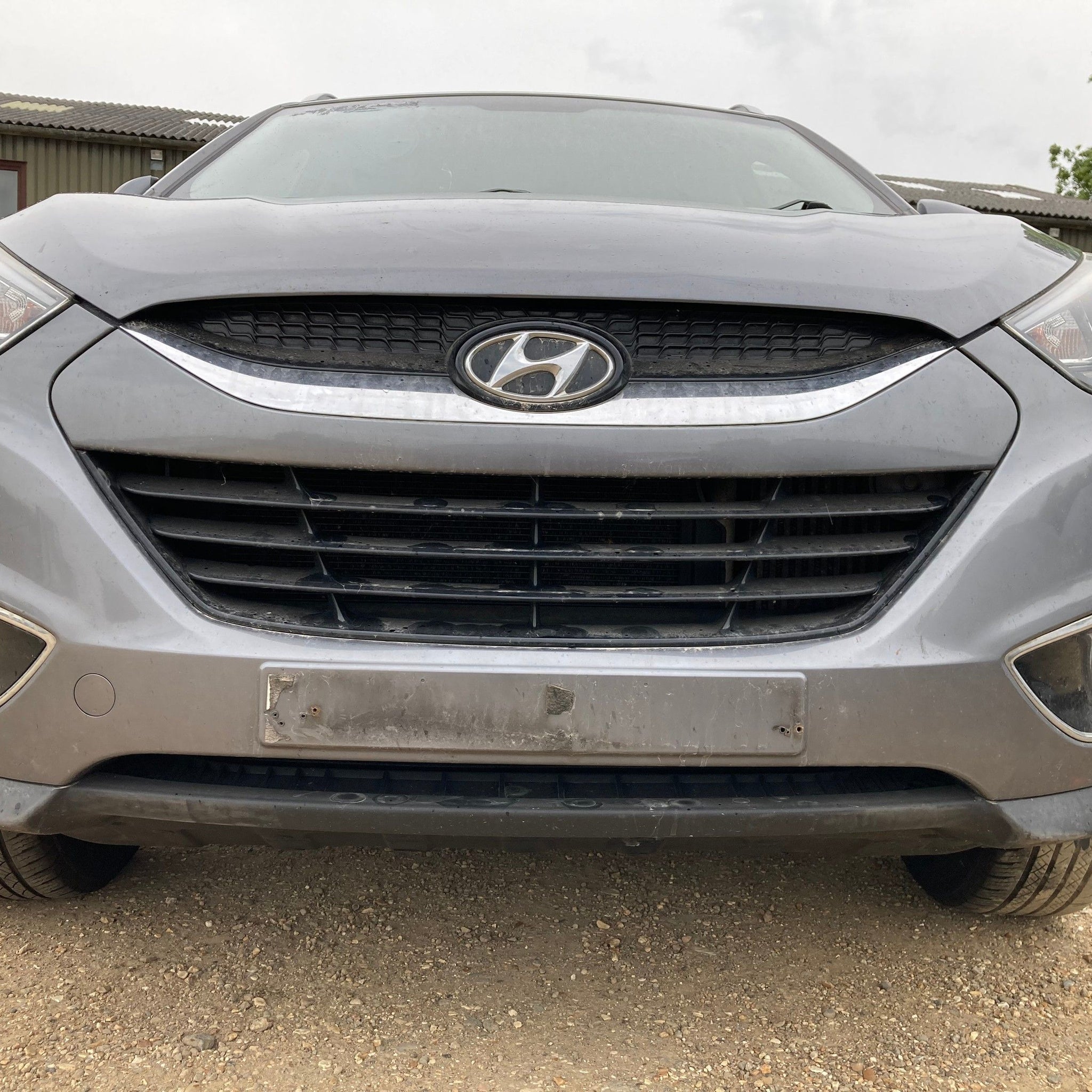 2013 HYUNDAI IX35 Complete Front Bumper GREY