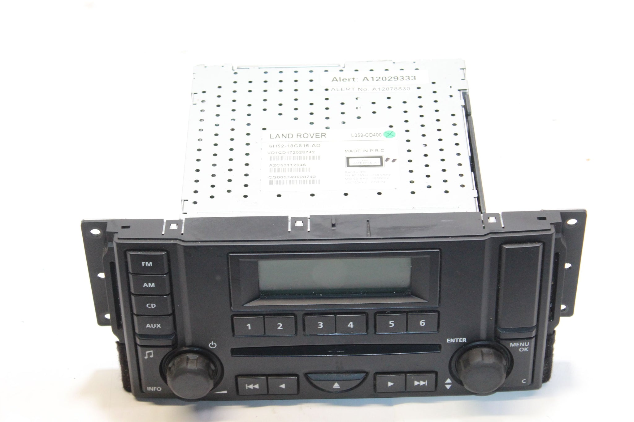 2008 LAND ROVER FREELANDER 2 Radio CD Player Head unit 6H52-18C815-AD