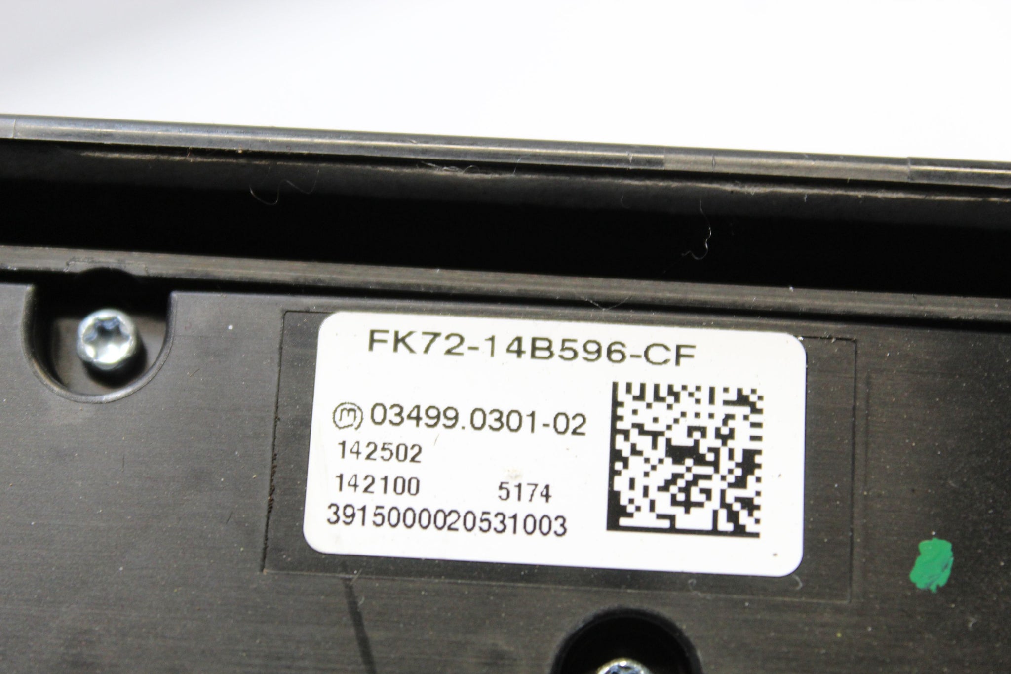 2015 LAND ROVER DISCOVERY SPORT 2.2 Climate Control Panel KF72-14B596-CF