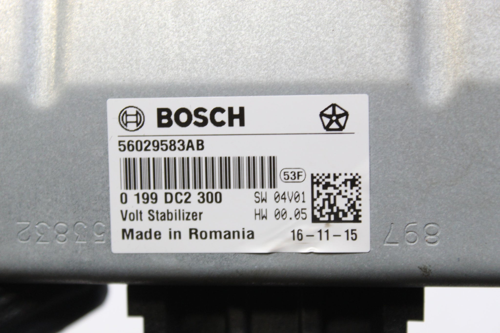 2017 MASERATI GHIBLI Voltage Stabilizer Control Module 56029583AB