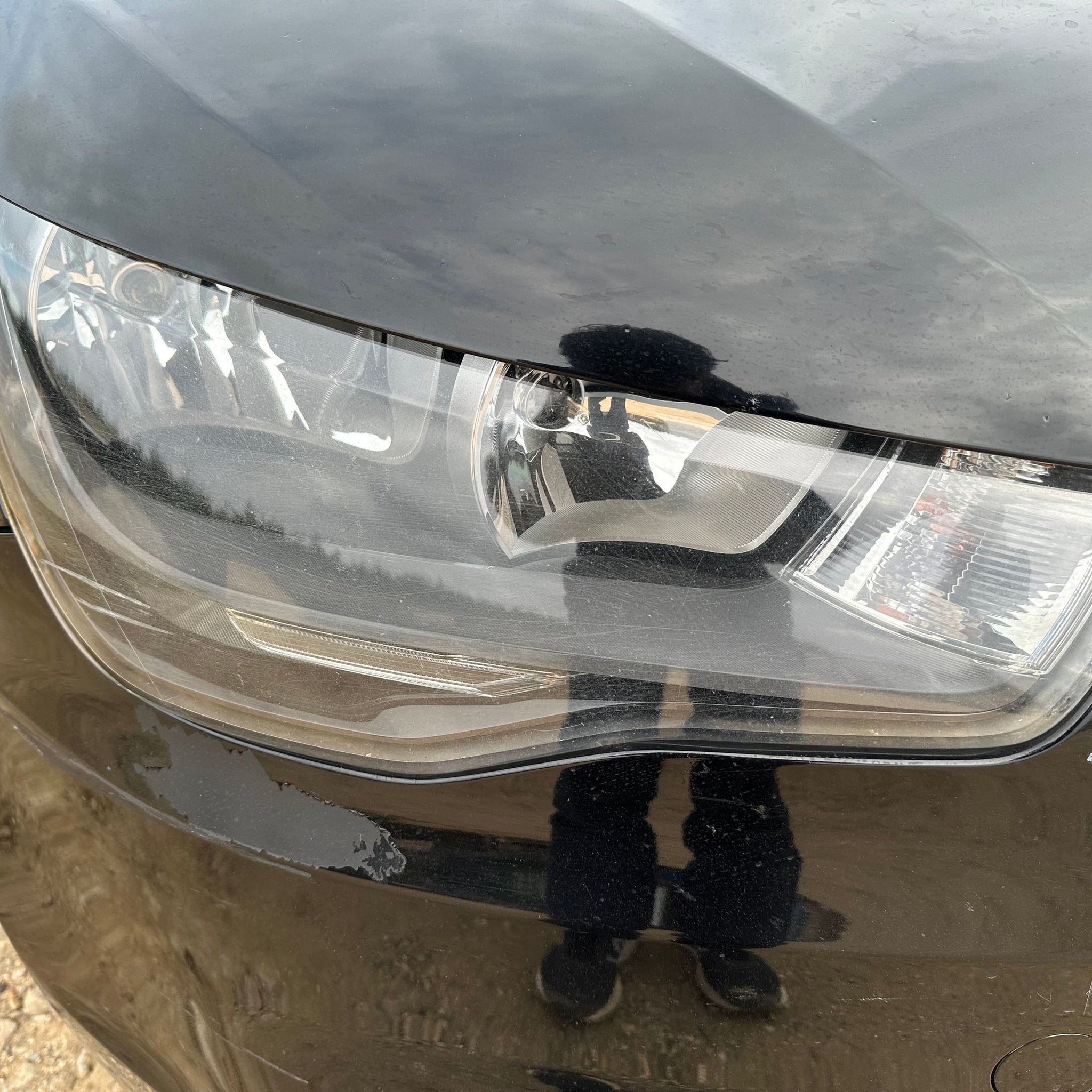 2011 AUDI A1 RIGHT SIDE HEADLIGHT 8X0941004A