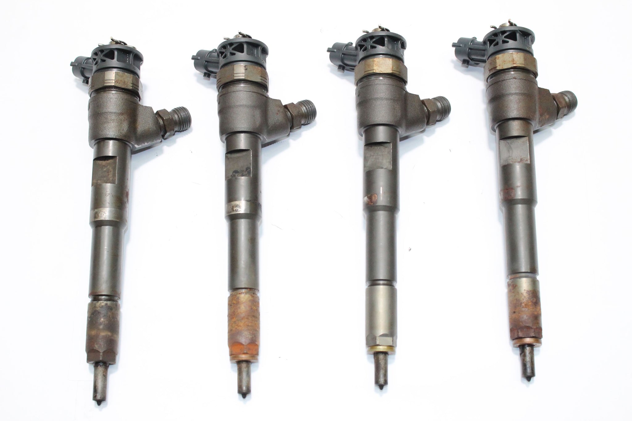 2014 RENAULT CLIO MK4 1.5 Diesel Fuel Injector Set of 4 0445110485
