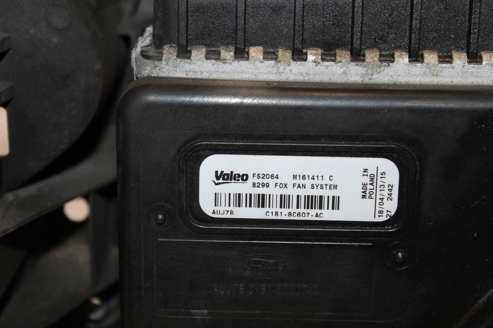 2013 FORD FIESTA MK7.5 1.0 Petrol Radiator RAD Pack C1B1-8C607-AC