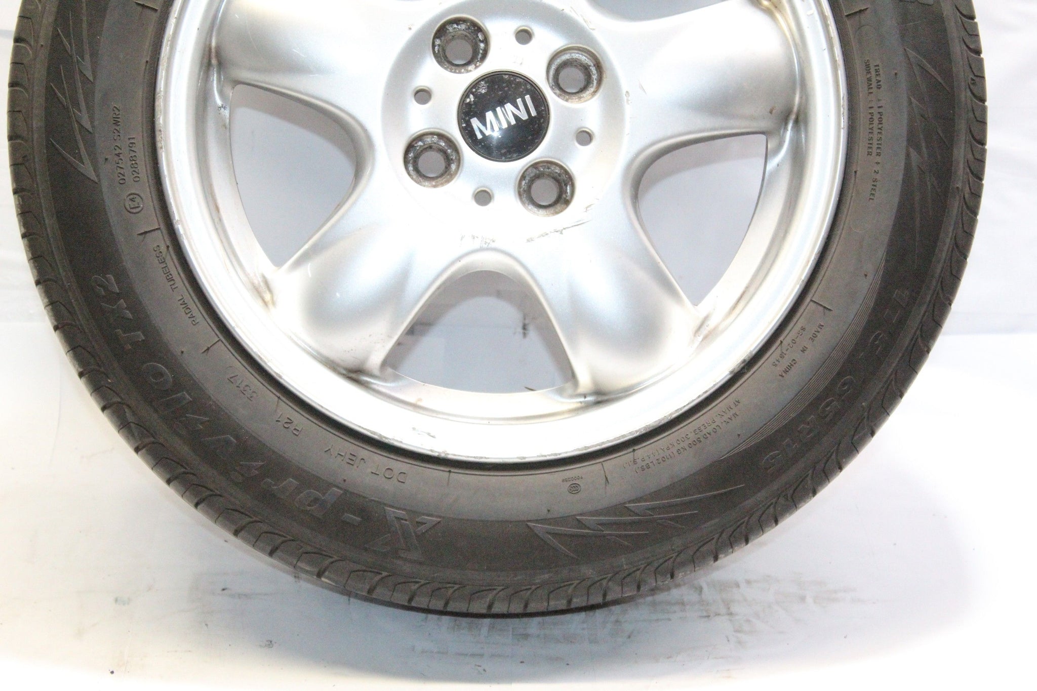 MINI COOPER R55 R56 R57 ALLOY WHEEL WITH TYRE 175 / 65 R15 5.4MM
