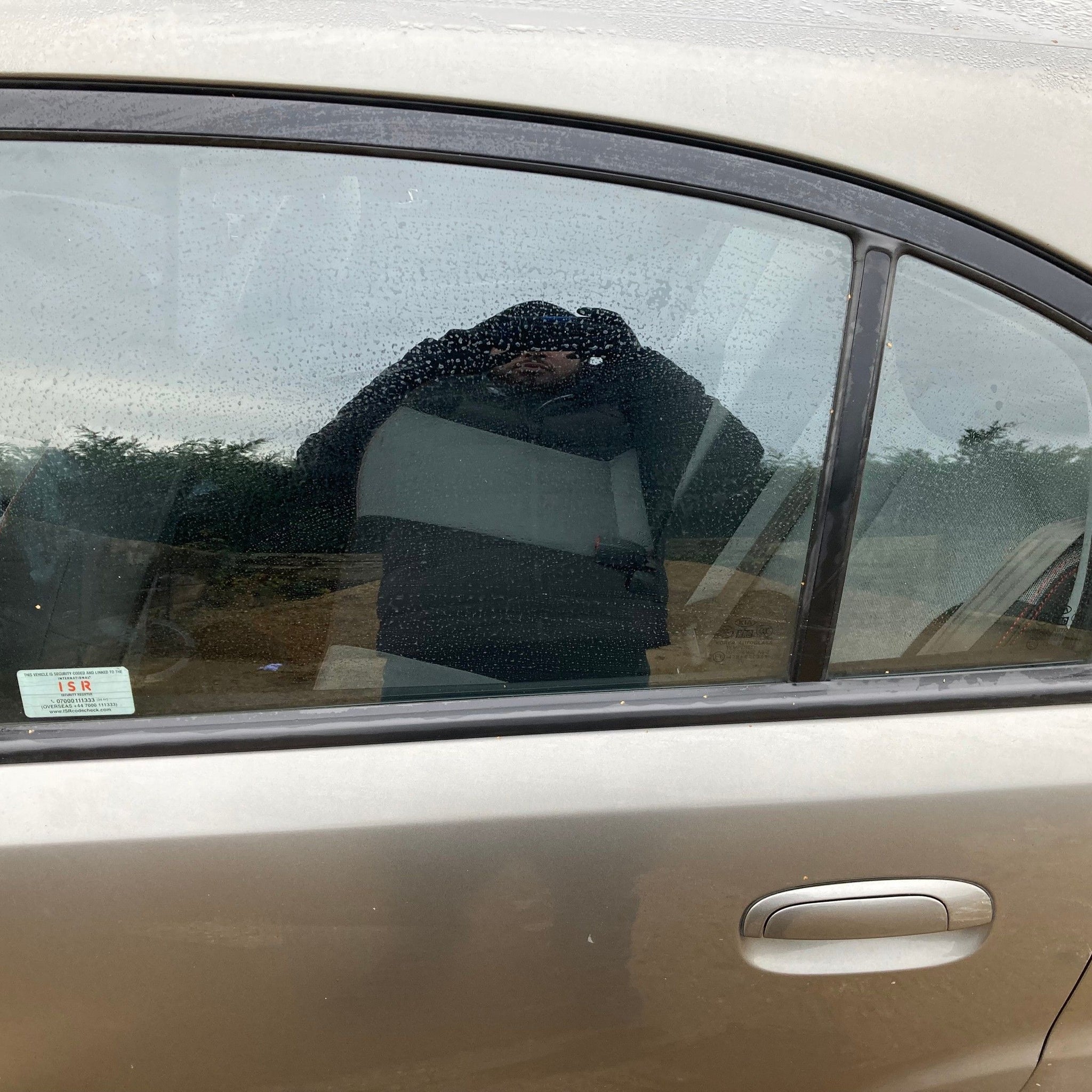 2011 Kia Rio complete rear door passenger side IM TITANIUM