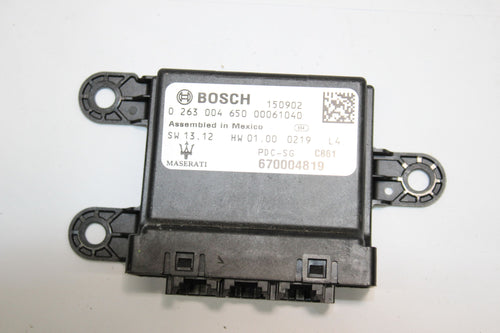 2016 MASERATI GHIBLI Parking Sensor Control Module 670004819