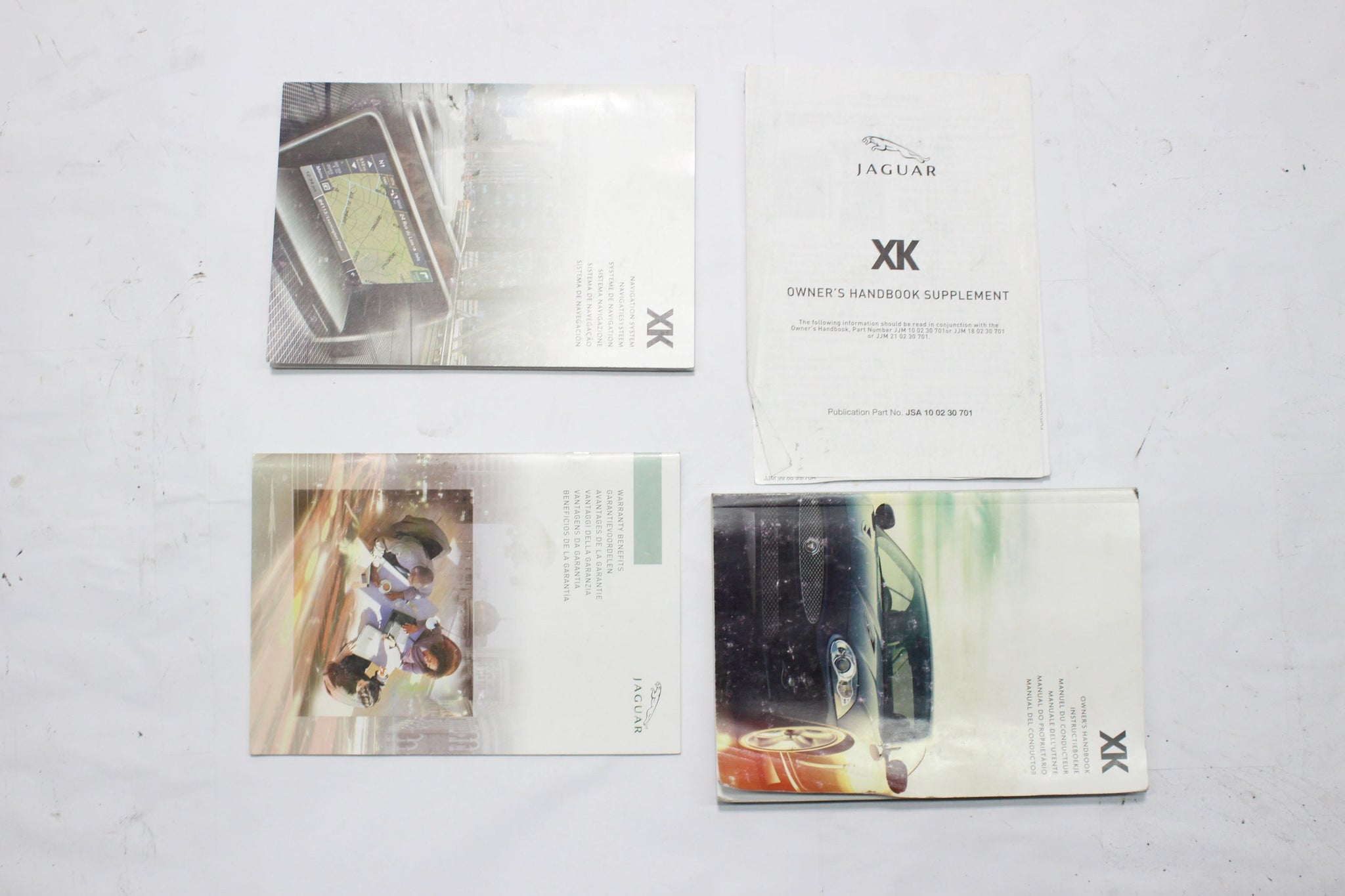 2007 JAGUAR XKR X150 Owners Manual and Wallet