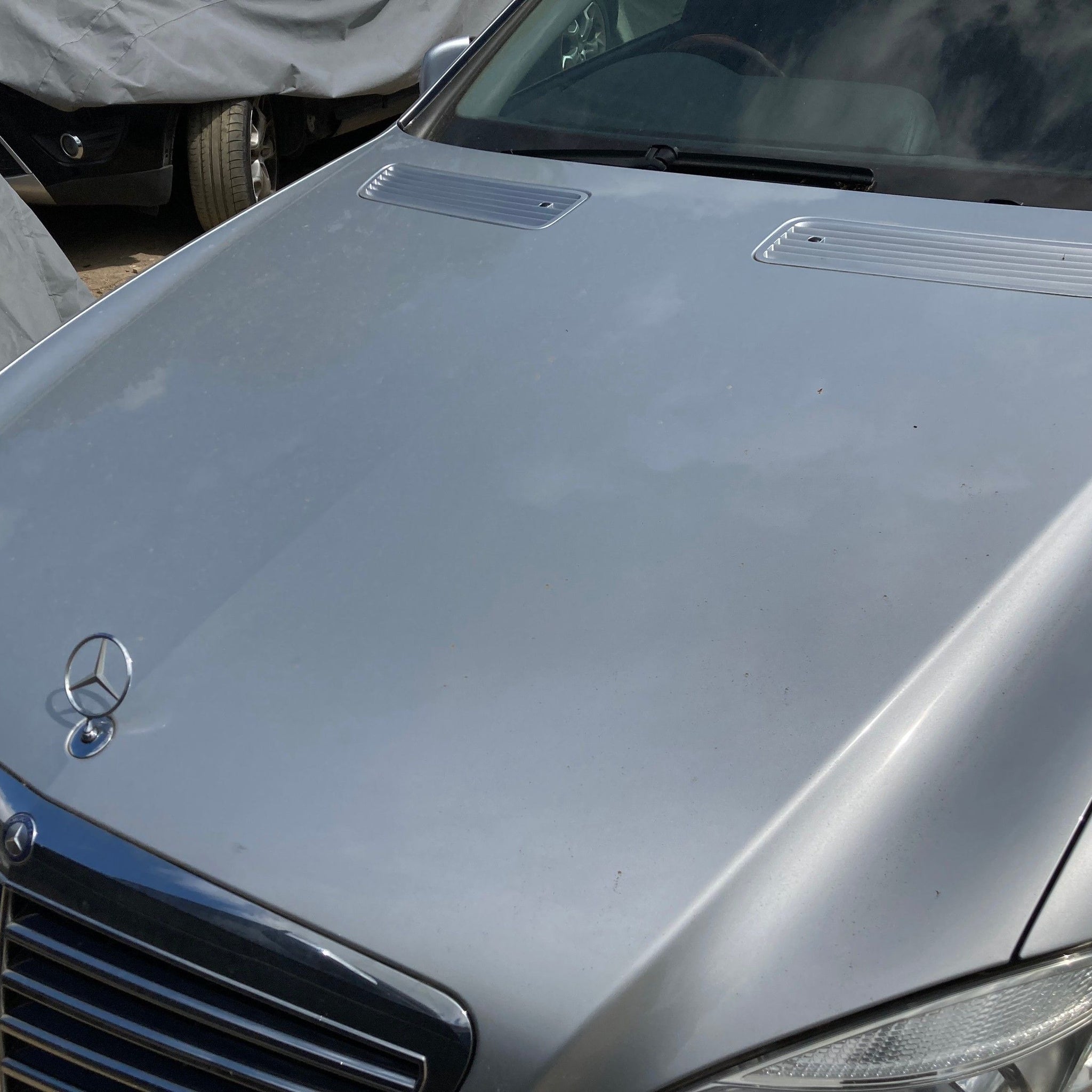 2009 MERCEDES W221 S350 Complete Bonnet IRIDIUM SILVER