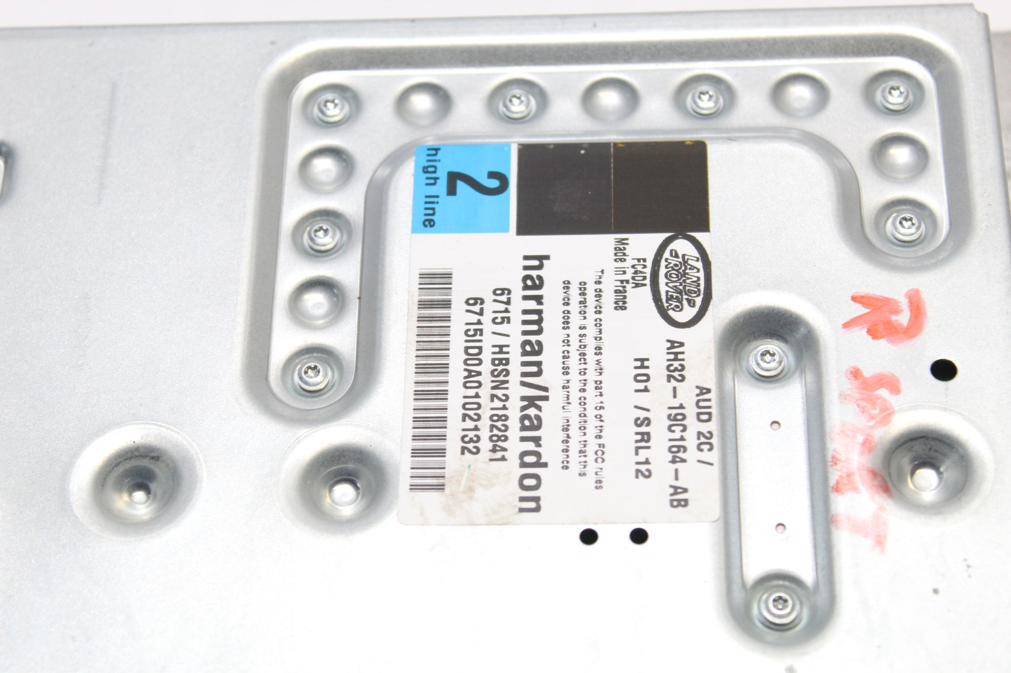 2010 RANGE ROVER SPORT L320 AMPLIFIER AH32-19C164-AB