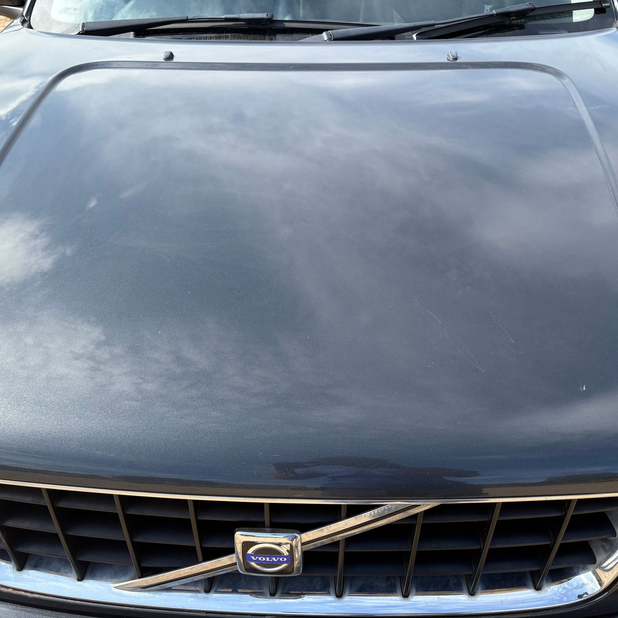 2010 VOLVO XC90 BONNET WITH GRILL 492-46 SAVILE GREY
