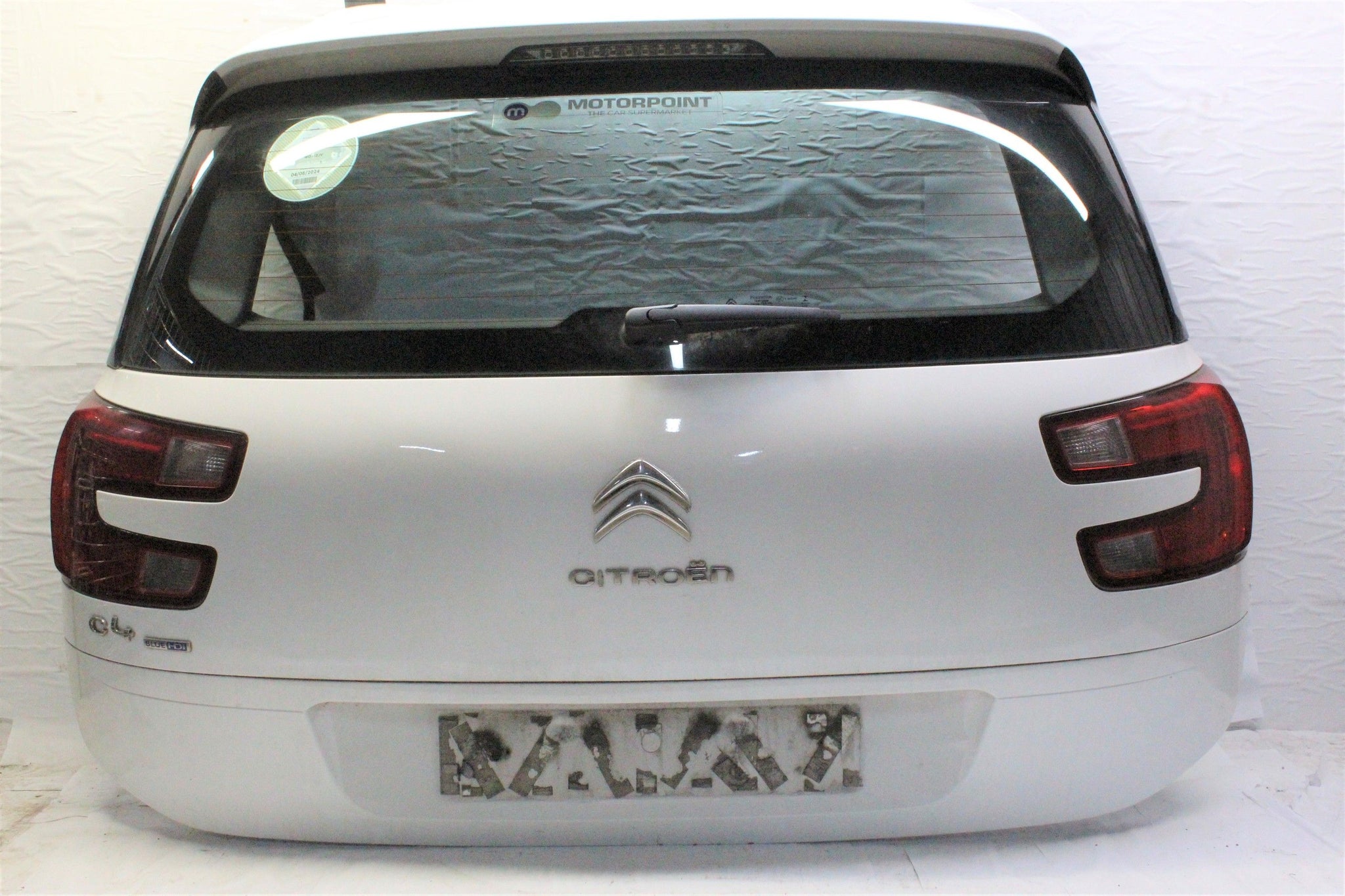 2015 CITROEN C4 GRAND PICASSO Complete Tailgate WHITE