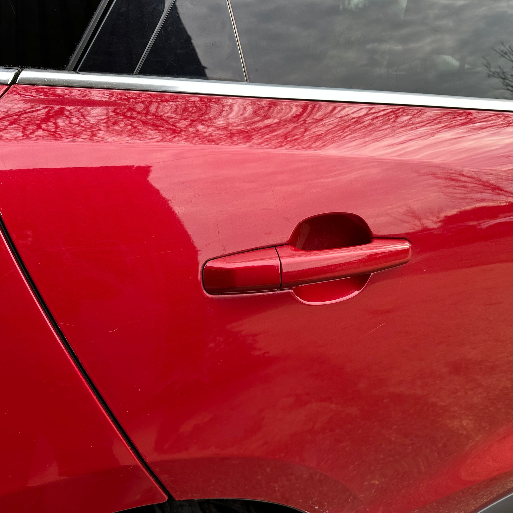 2017 JAGUAR F PACE DRIVER SIDE REAR COMPLETE DOOR