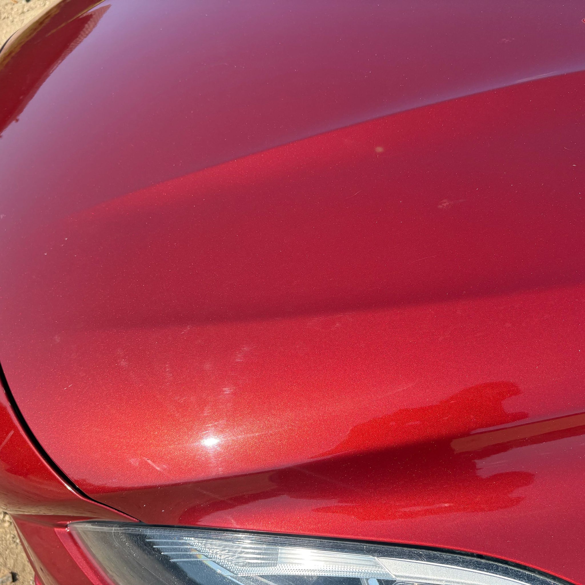 2013 VOLVO V40 BONNET 702-46 RED