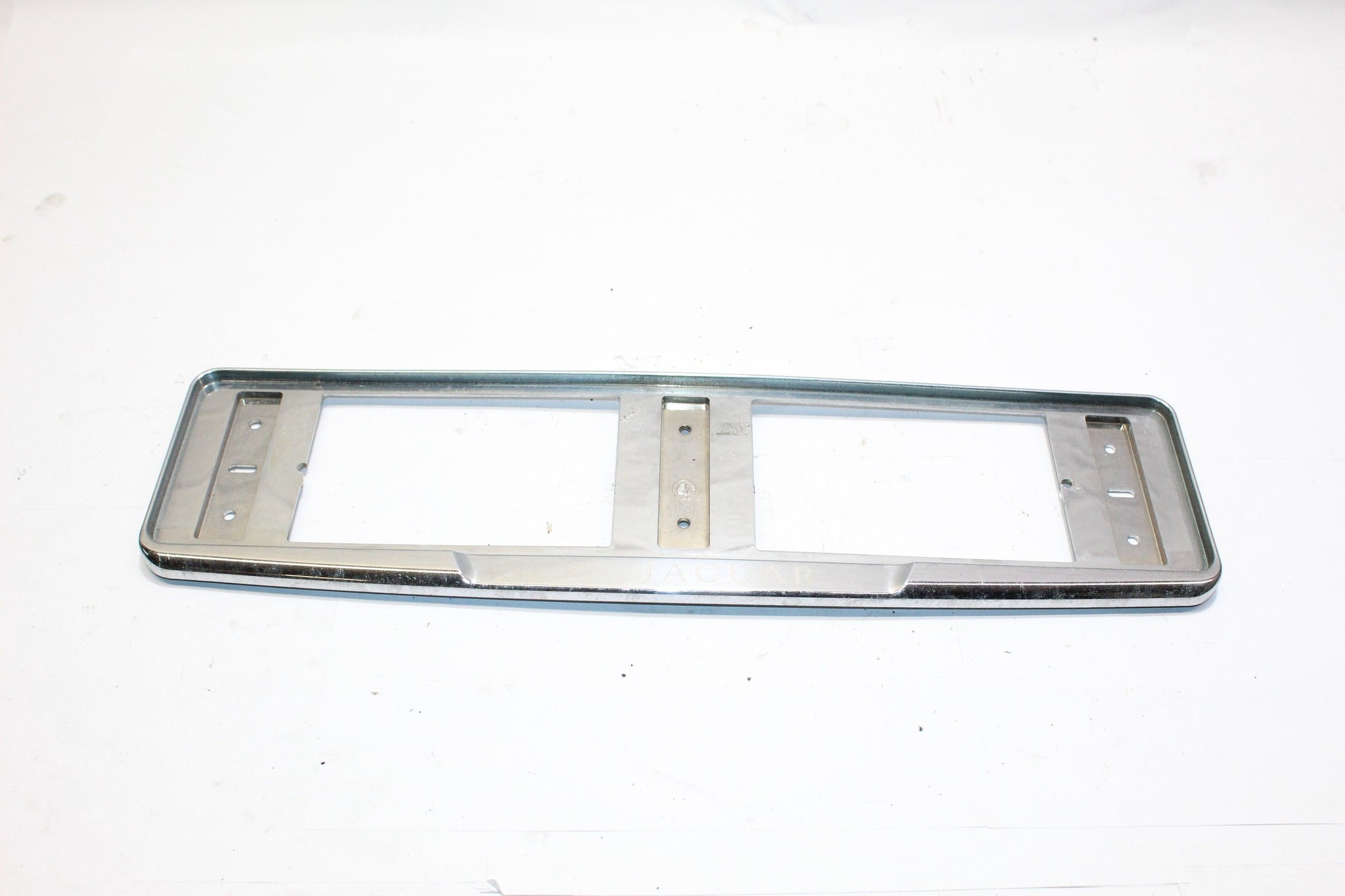 Jaguar XKR XK8 Chrome number plate mount bracket 2001