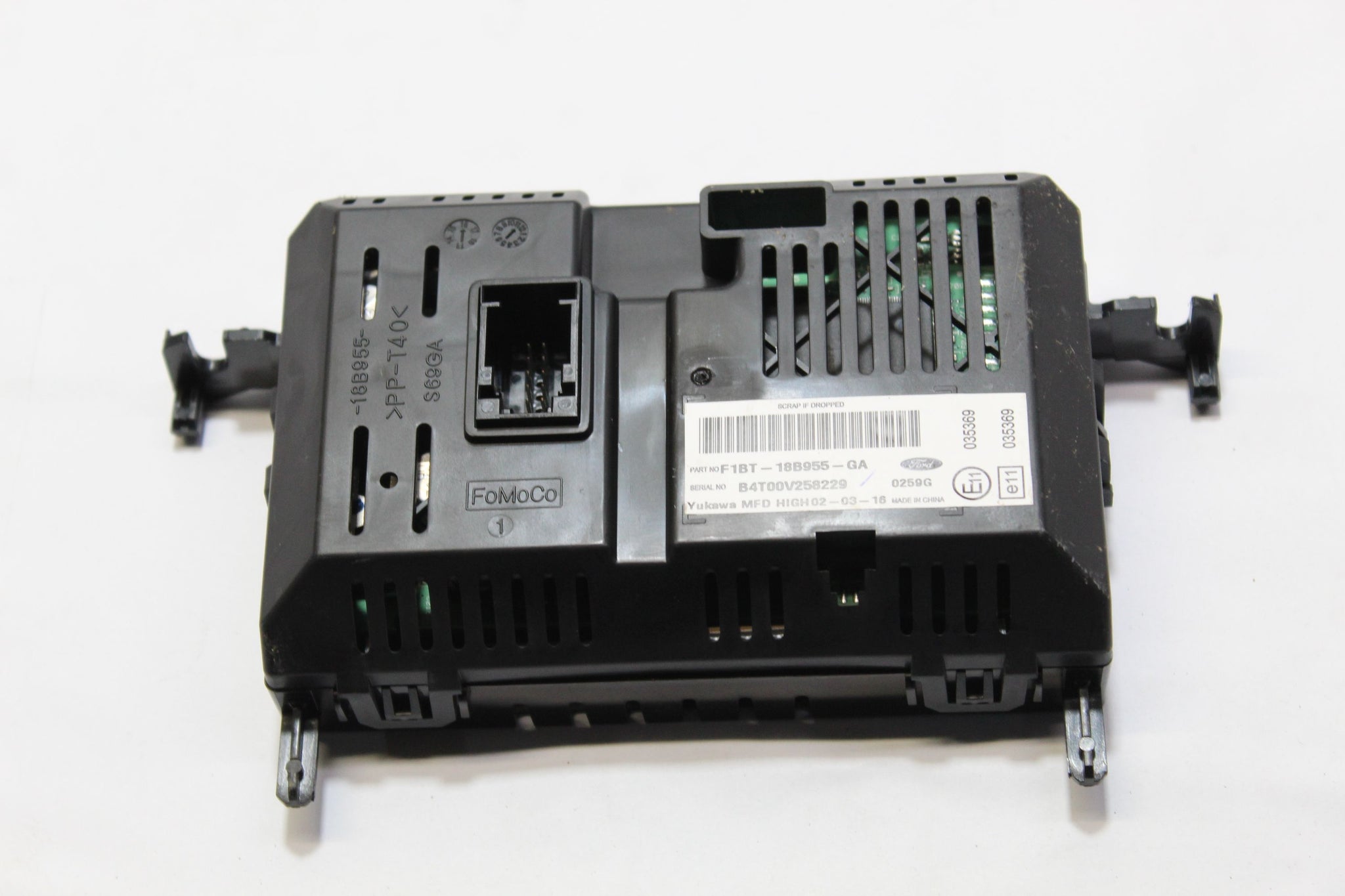 2016 FORD ECOSPORT Multifunction Screen Display F1BT-18B955-GA