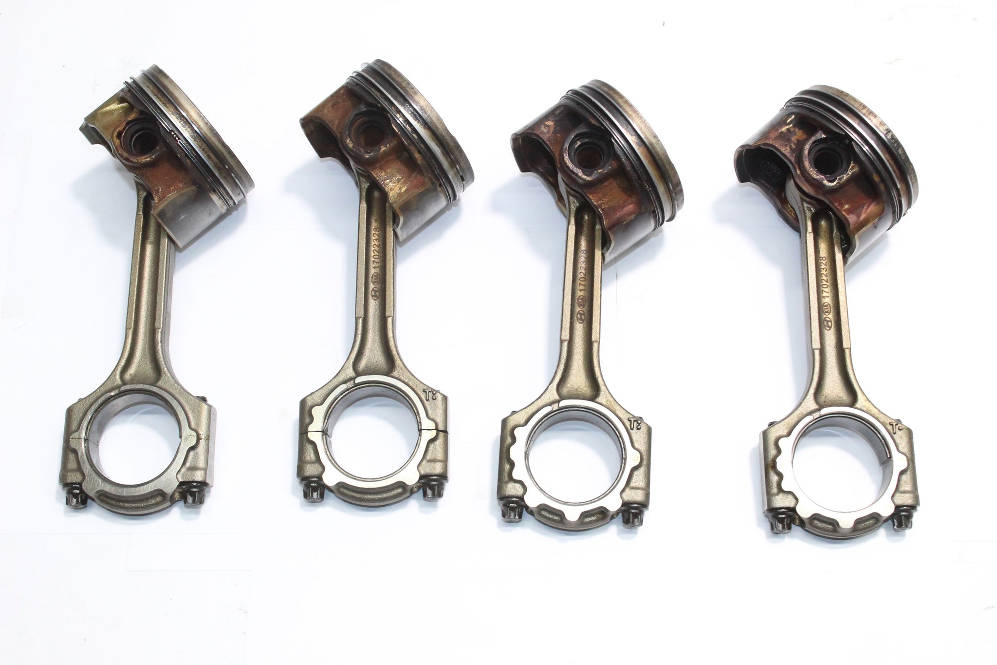 2017 HYUNDAI I30 MK3 1.4 Petrol G4LD Piston with CONROD 17022328 set of 4