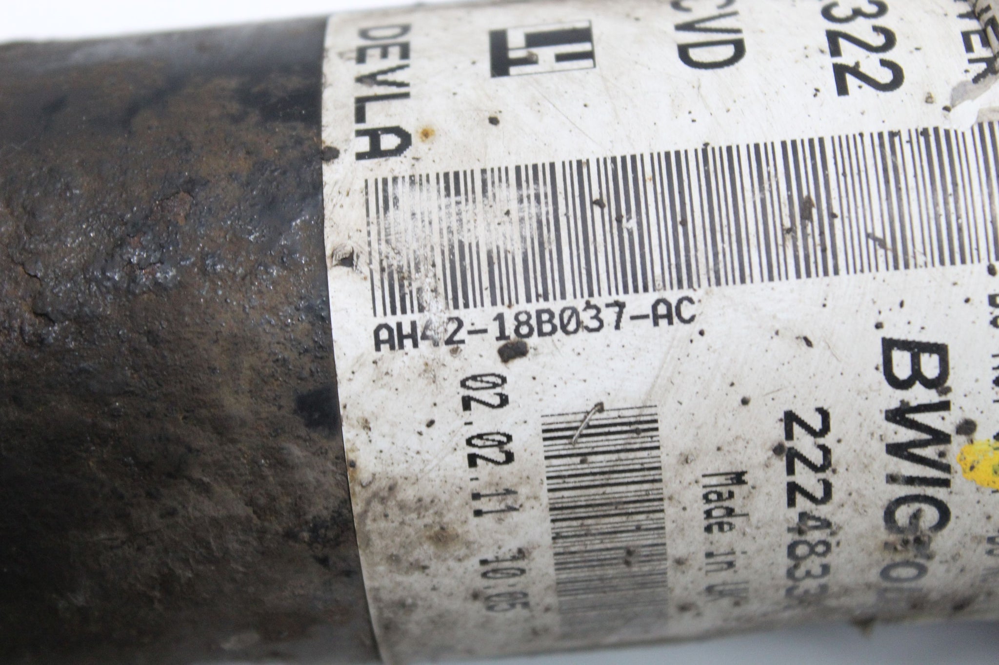 2011 RANGE ROVER VOGUE L322 4.4 Left Front Air Suspension Leg AH42-18B037-AC